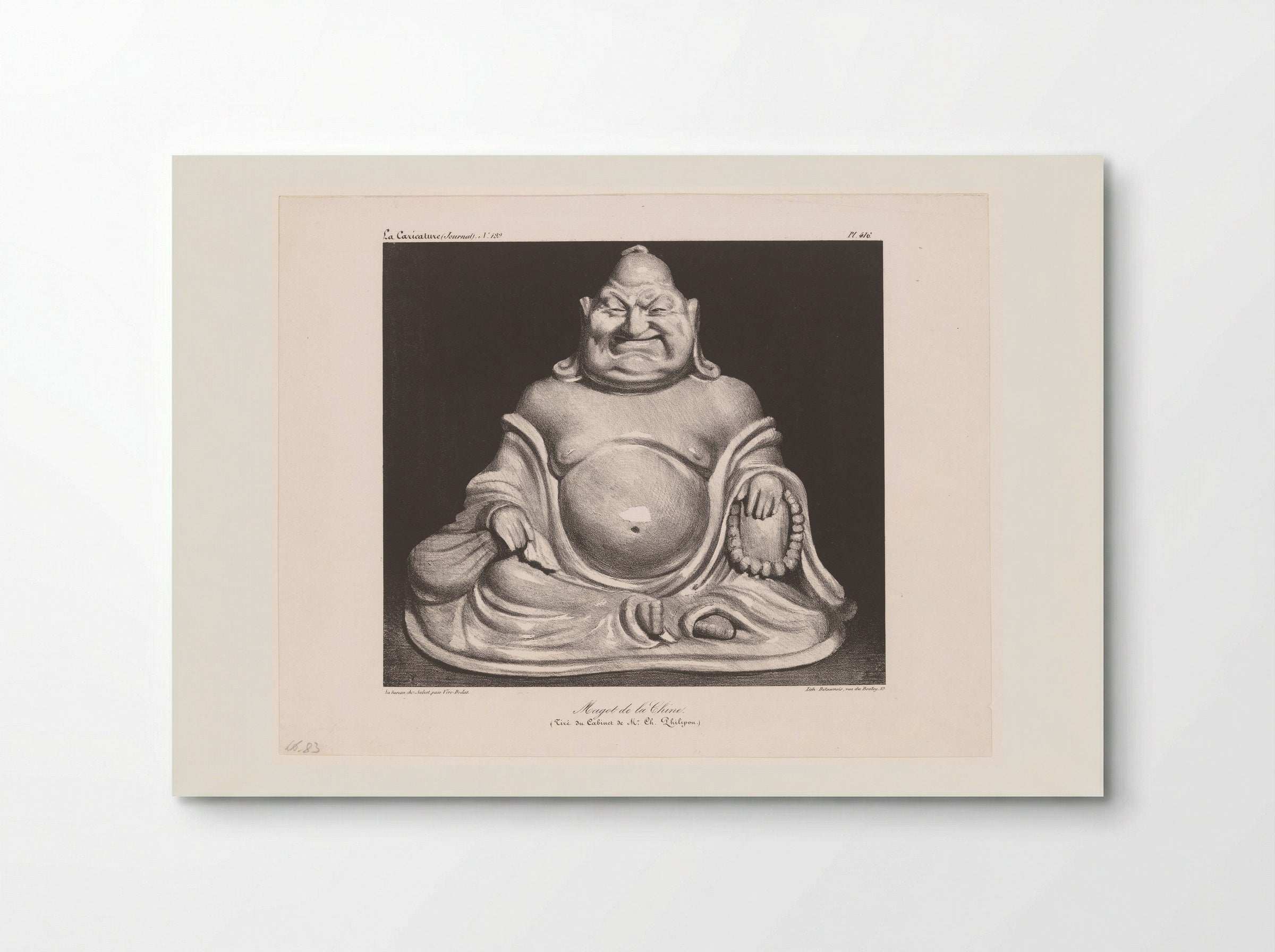 Magot de la Chine - Honoré Daumier - Poster