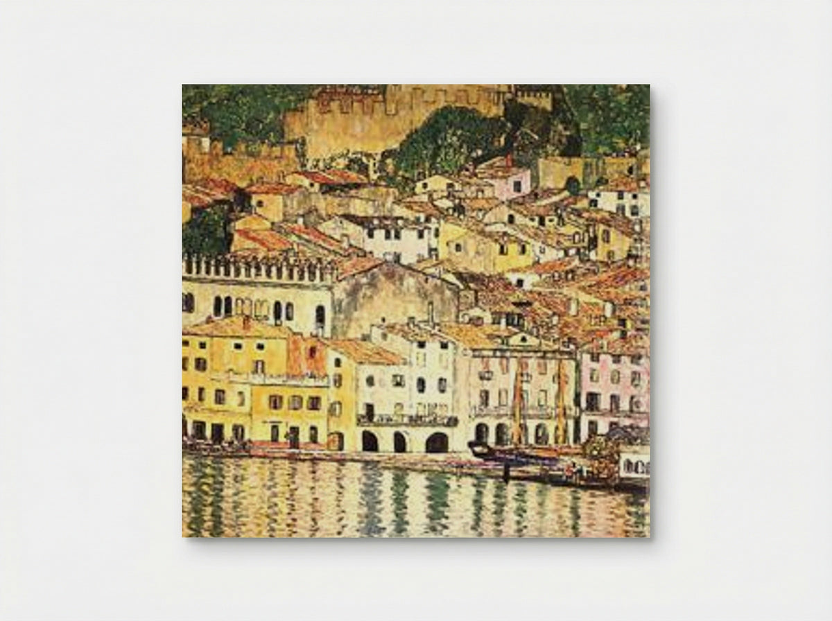 Malcesine on Lake Garda - Gustav Klimt - Poster
