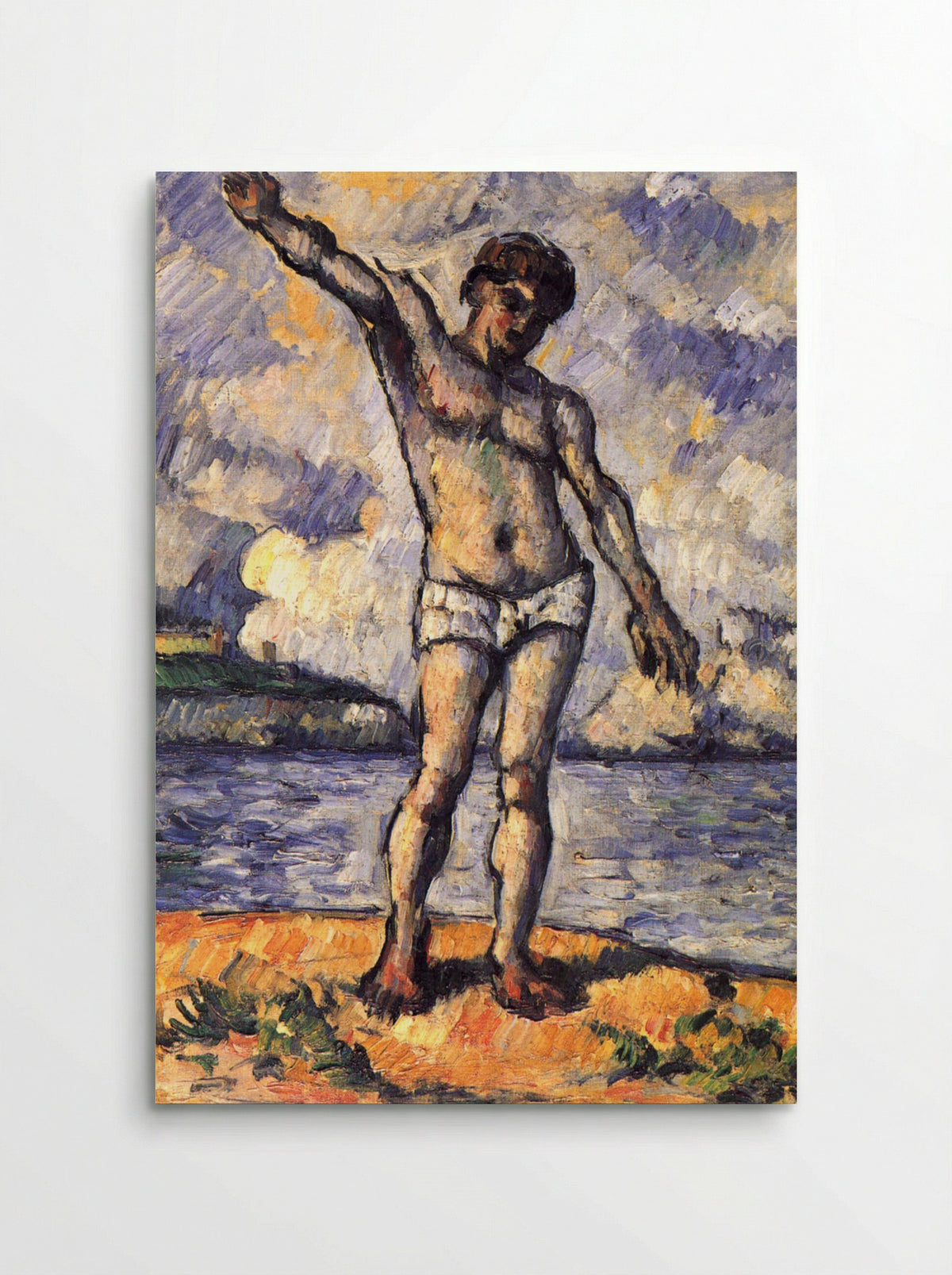 Man Standing, Arms Extended - Paul Cézanne - Poster