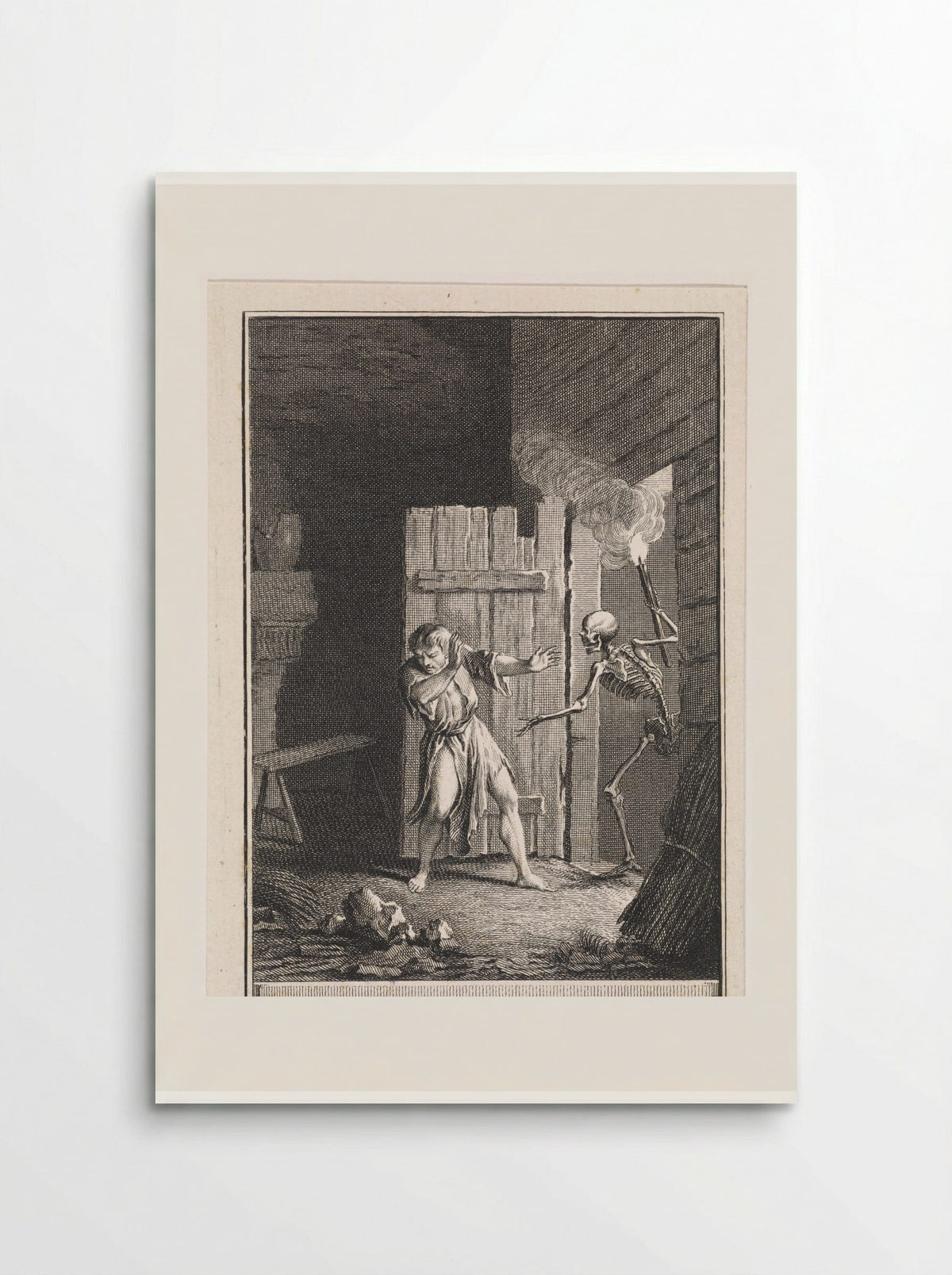 Man Surprised by Death - Jan Punt - Poster