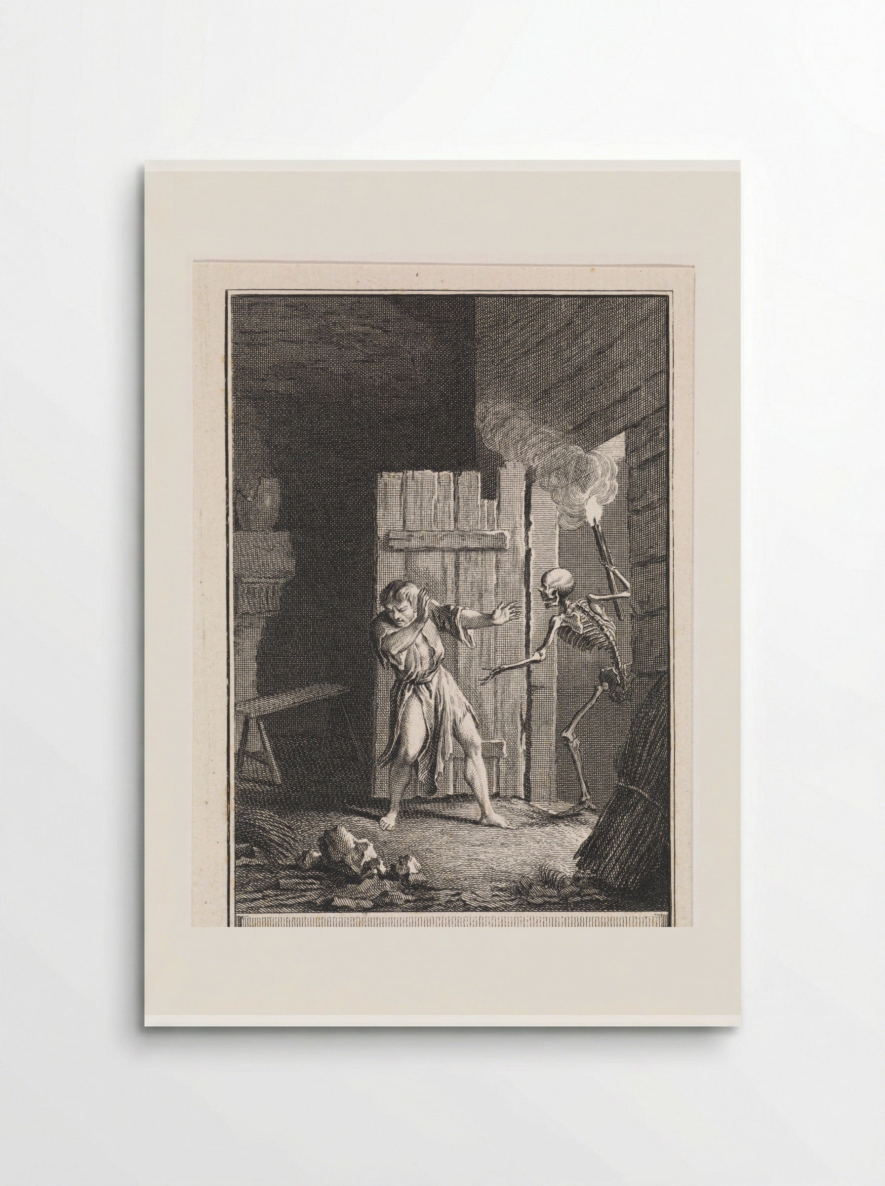 Man Surprised by Death - Jan Punt - Poster