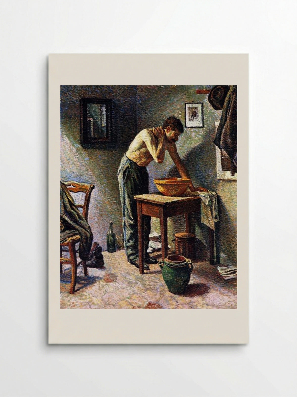 Man Washing - Maximilien Luce - Poster