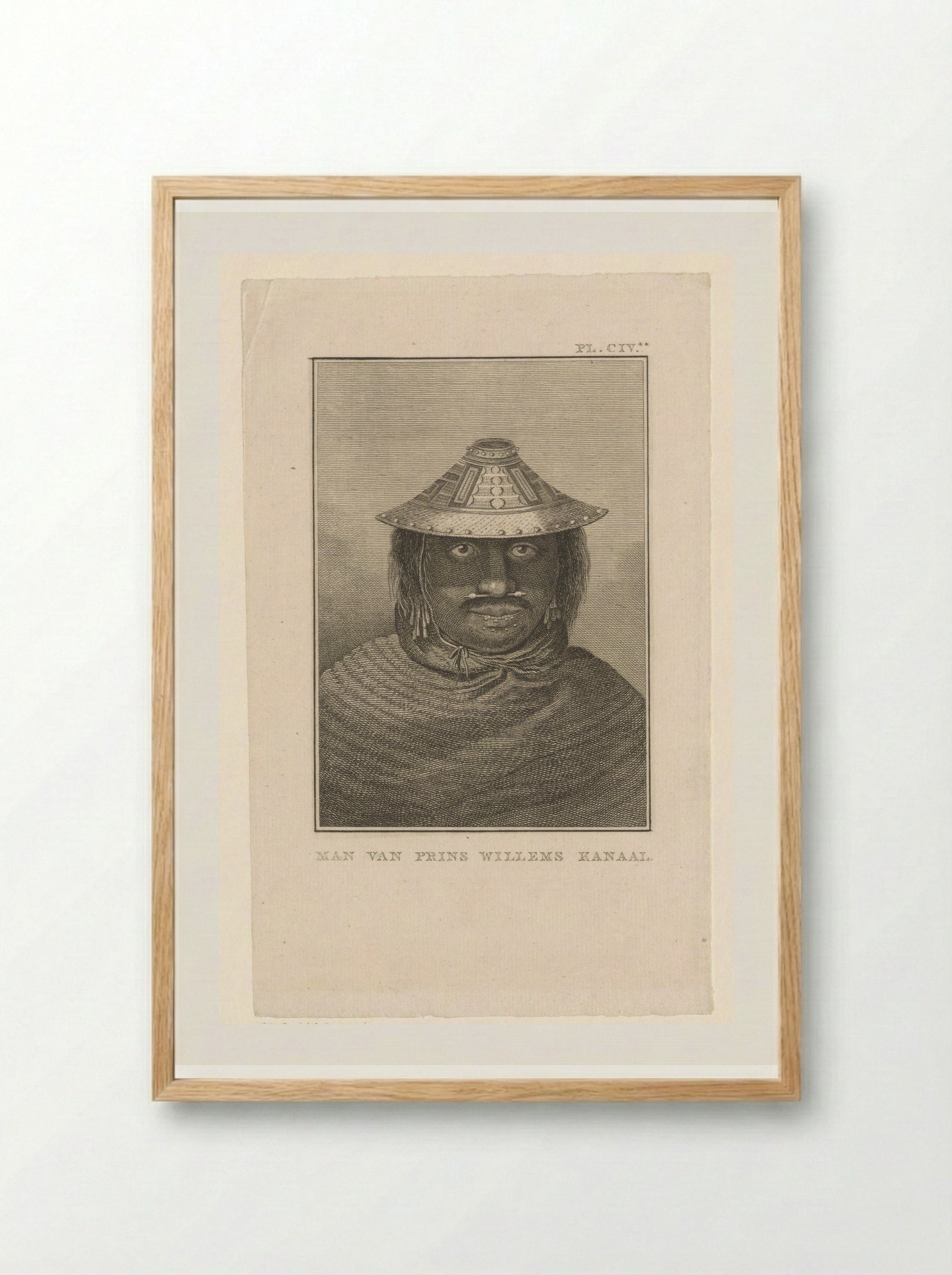 Man van Prins Willems Kanaal - Diverse Vervaardigers - Framed Print Wood