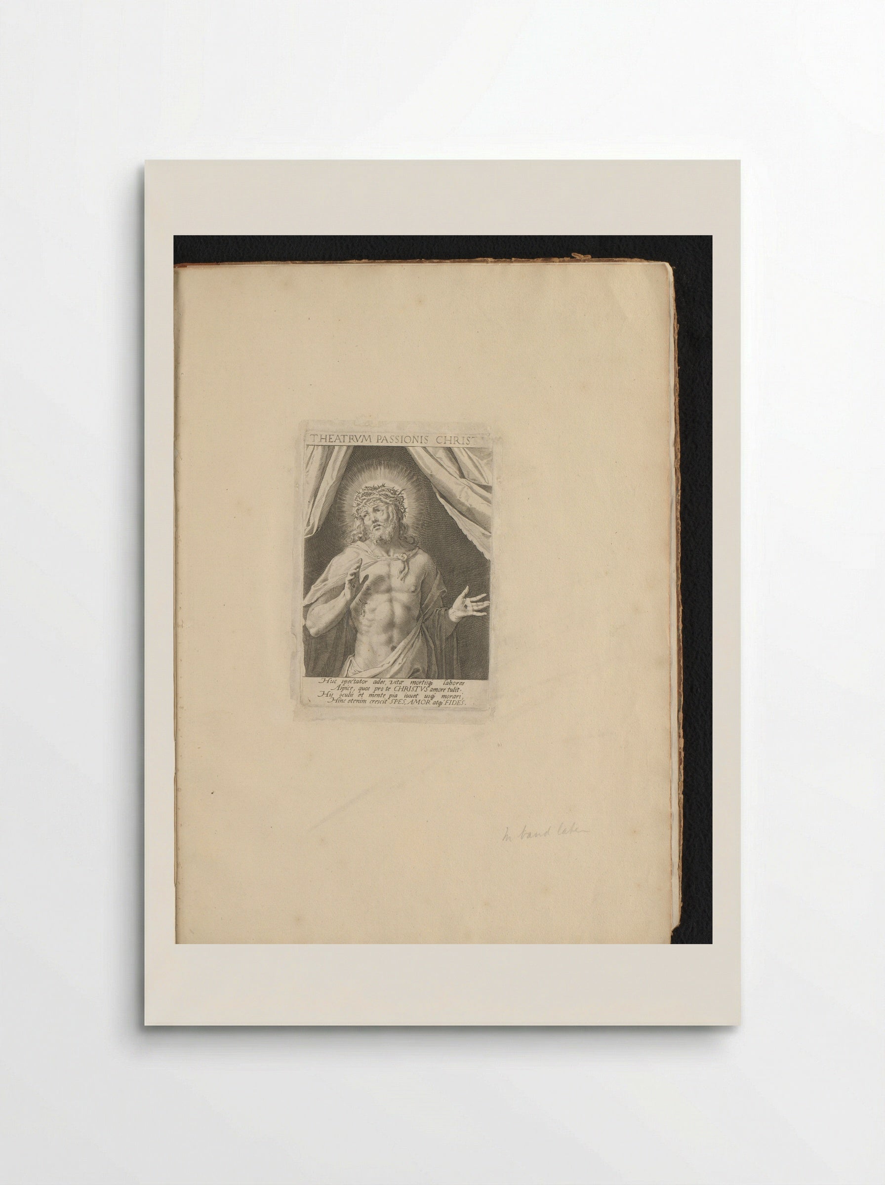 Man van Smarten - Aegidius Sadeler II - Poster