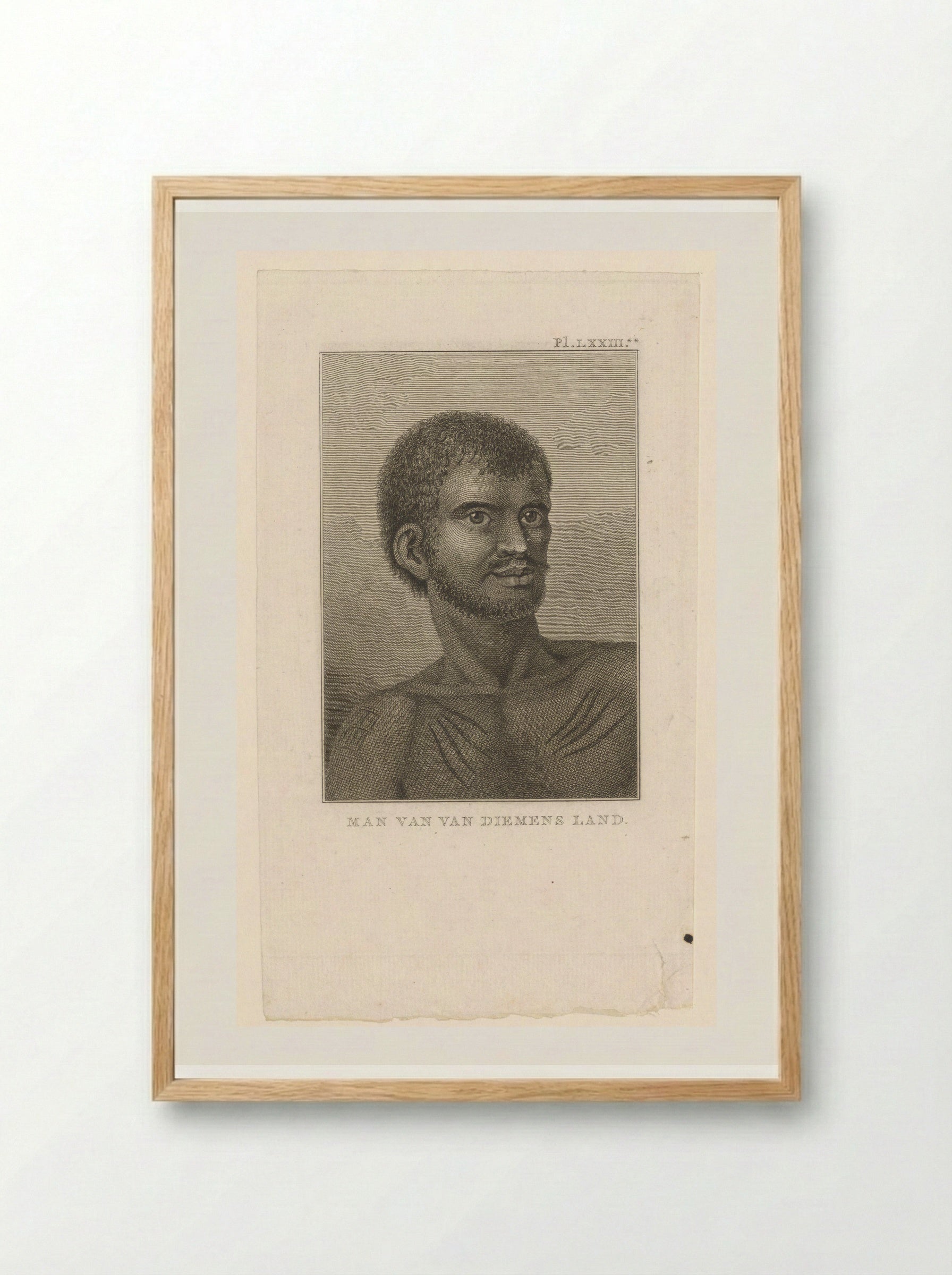 Man van Van Diemens Land - Diverse Vervaardigers - Framed Print Wood