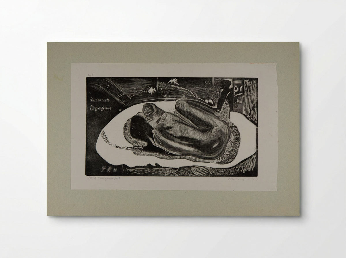 Manao Tupapau - Paul Gauguin - Poster