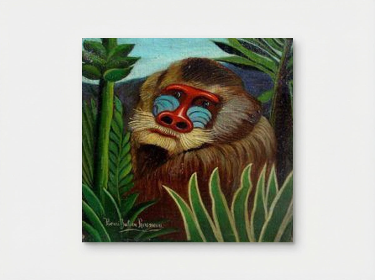 Mandrill in the Jungle - Henri Rousseau - Poster
