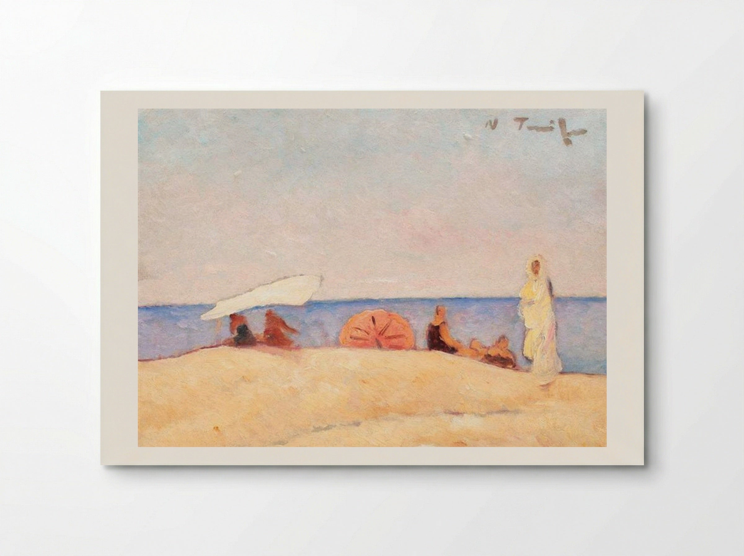 Mangalia Beach - Nicolae Tonitza - Poster