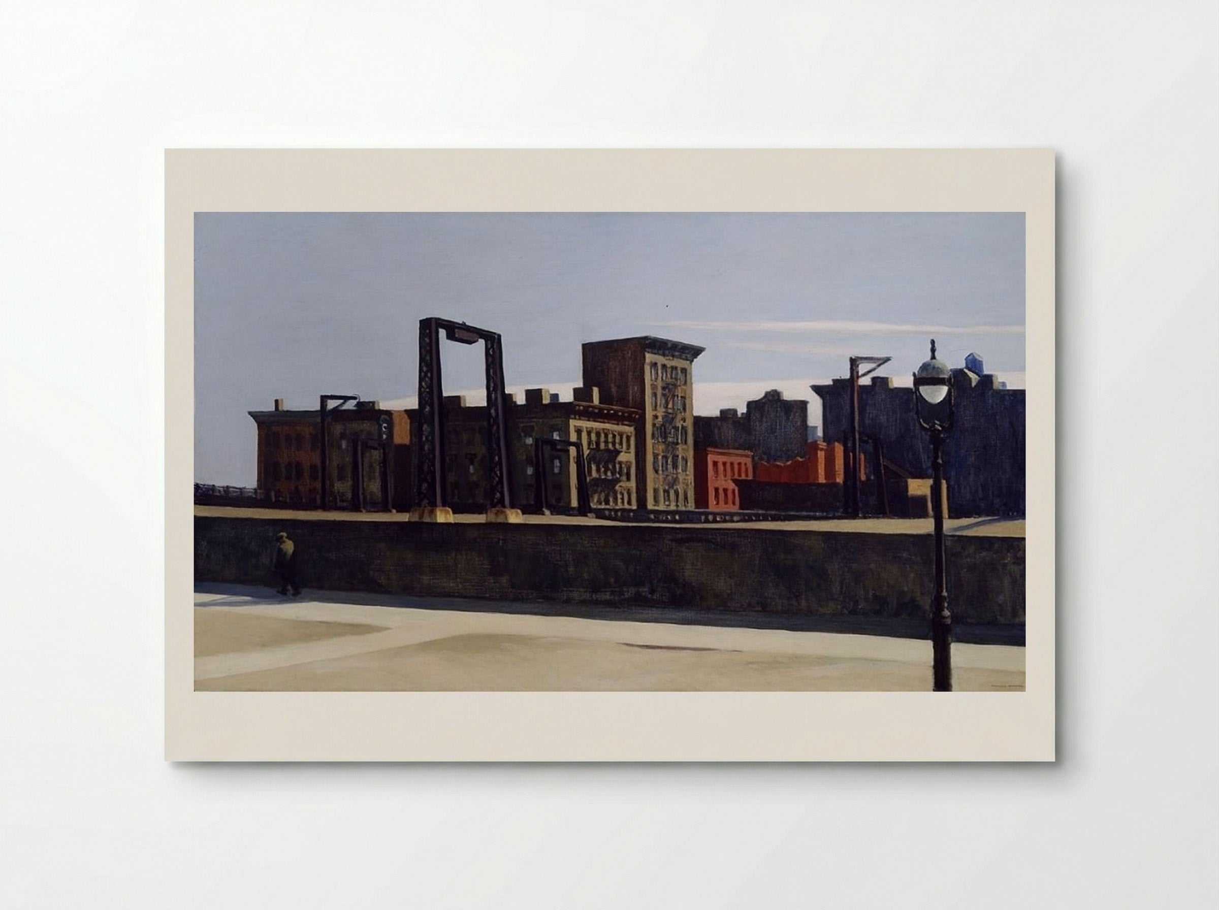 Manhattan Bridge - Edward Hopper - Poster