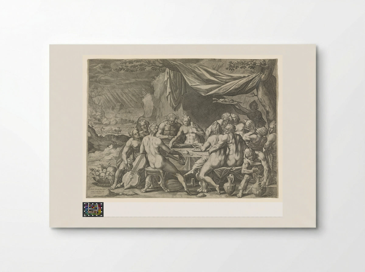 Mankind Before the Flood - Johann Sadeler I - Poster