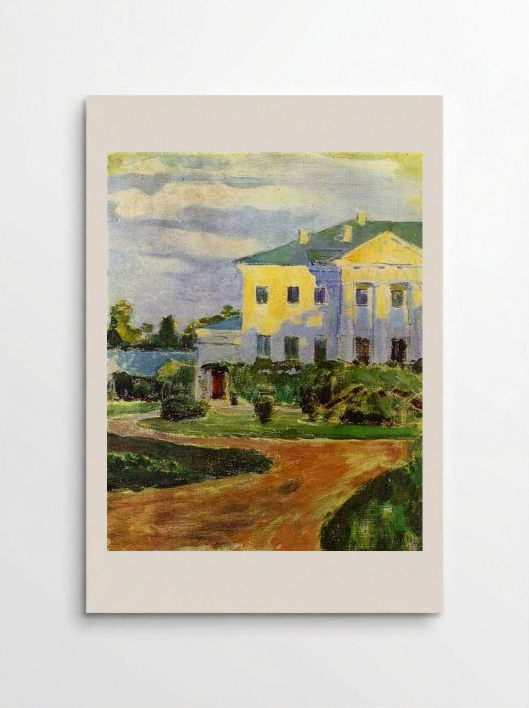 Manor House at Zubrilovka - Victor Borisov-Musatov - Poster