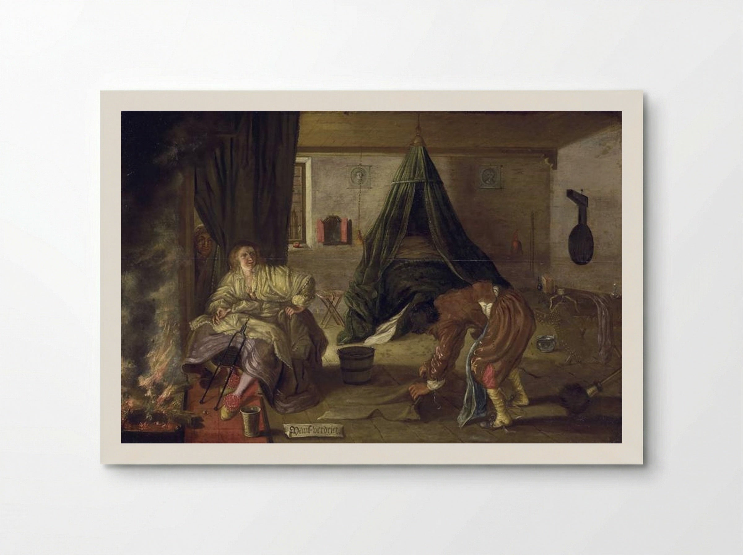 Mans Grief - Adriaen van de Venne - Poster