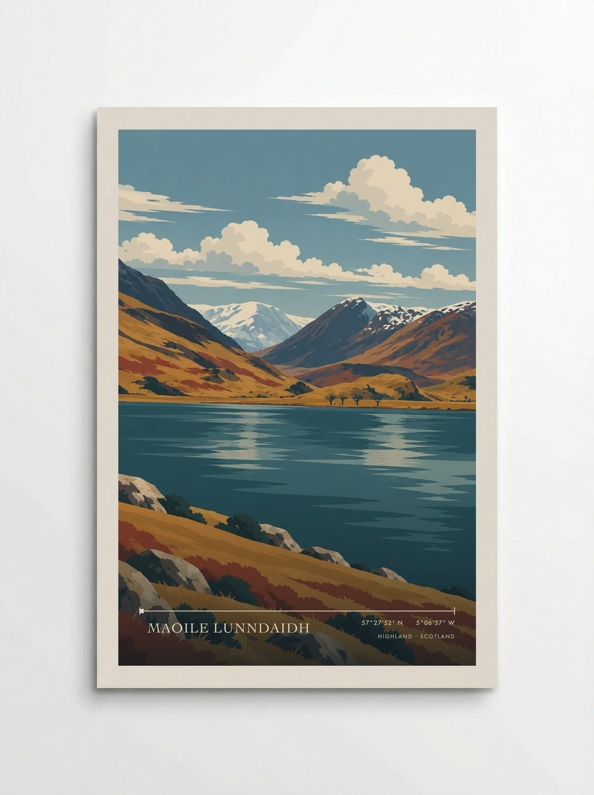 Maoile Lunndaidh, Highland | Travel Poster - Poster