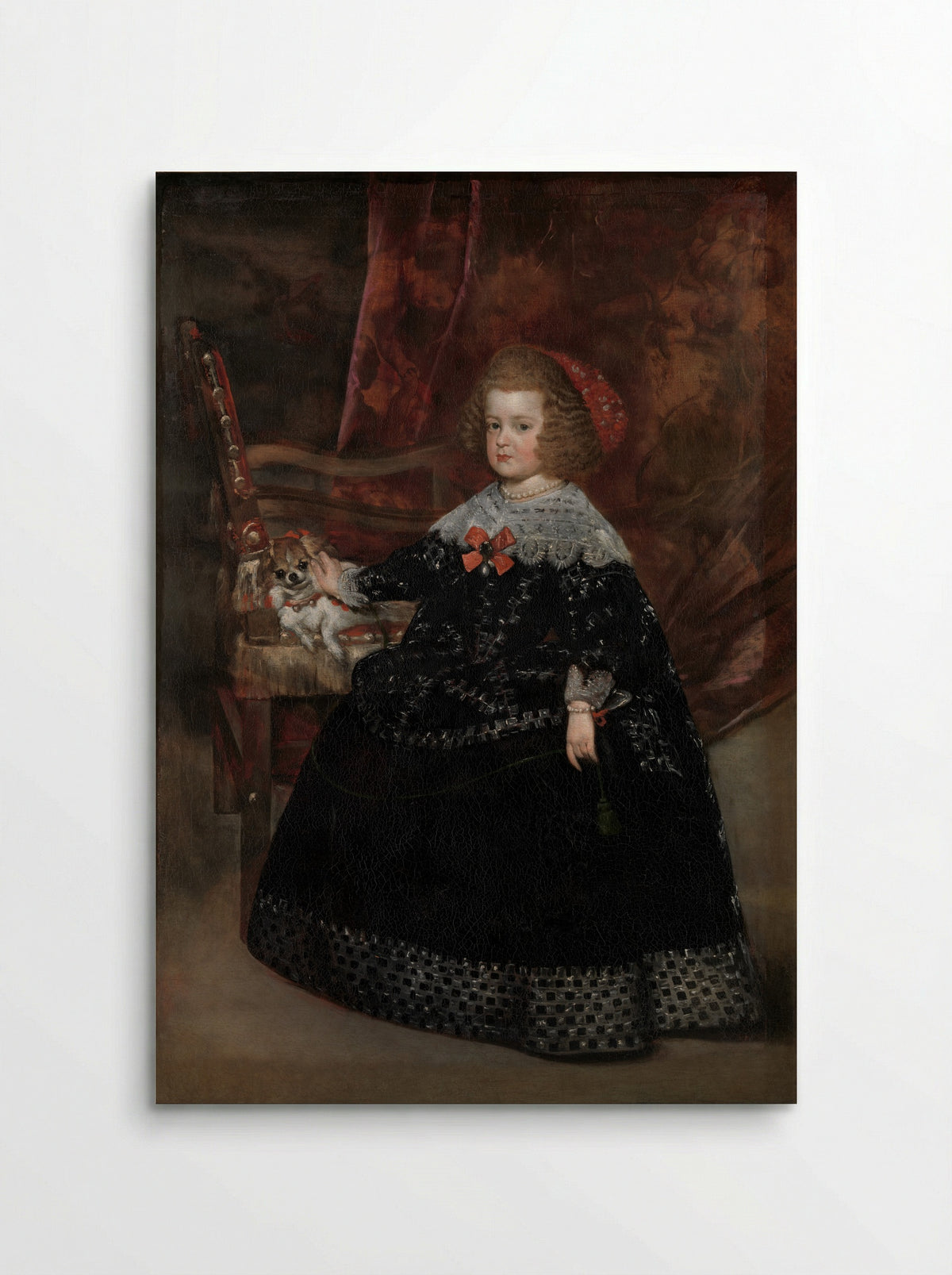 María Teresa, Infanta of Spain - Juan Bautista Martínez del Mazo - Poster