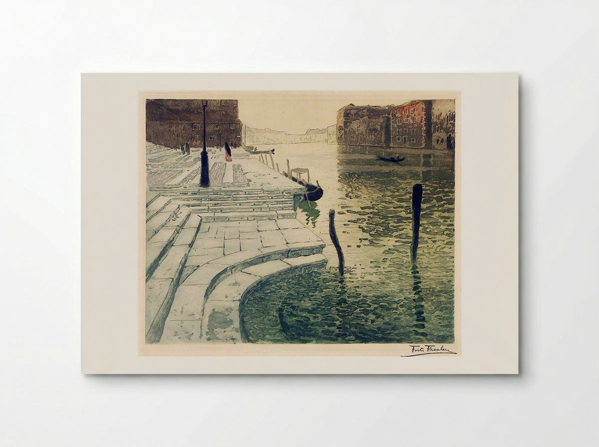 Marble Steps - Frits Thaulow - Poster