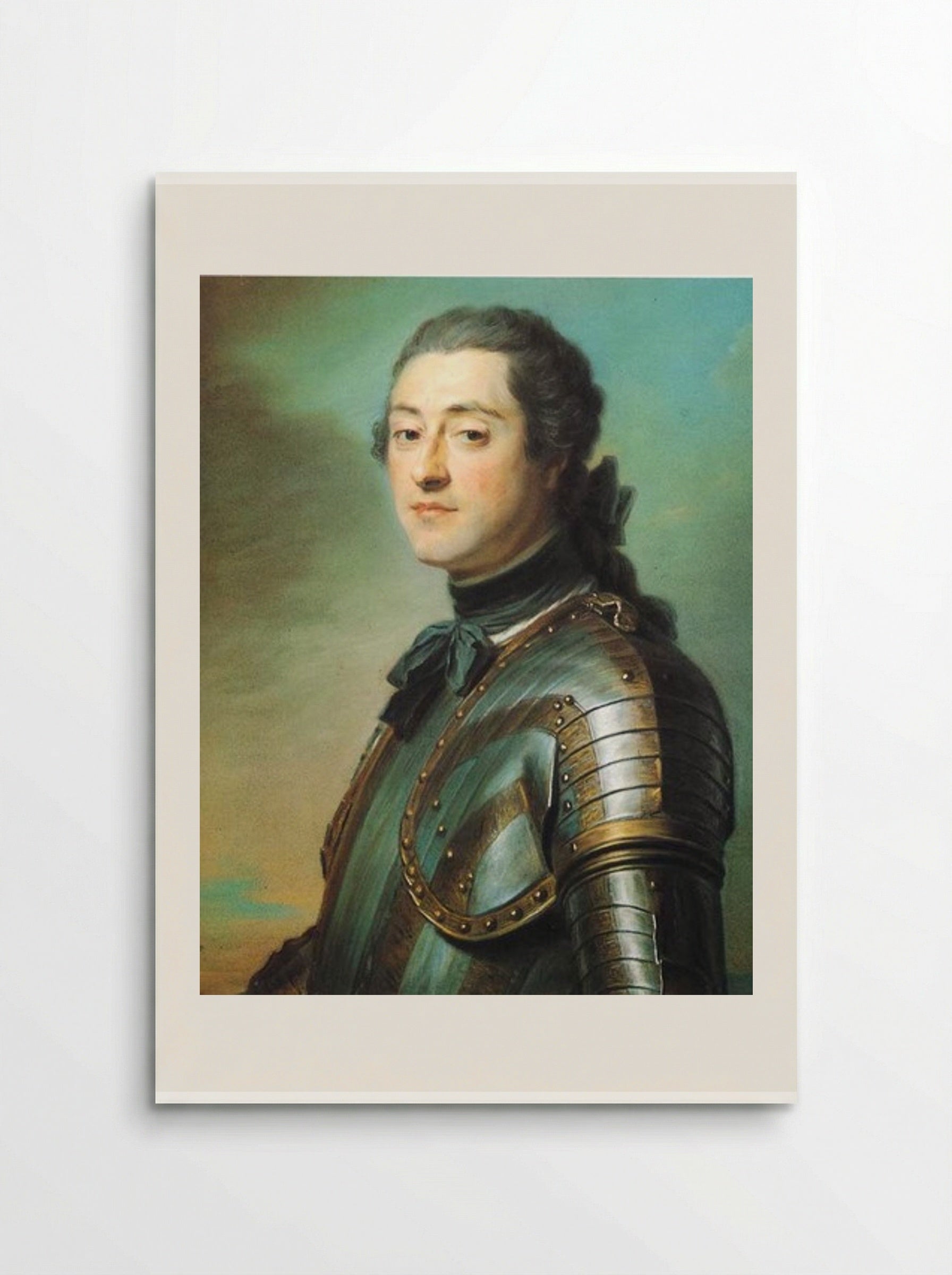 Marc René, Marquis de Voyer d'Argenson - Maurice Quentin de La Tour - Poster