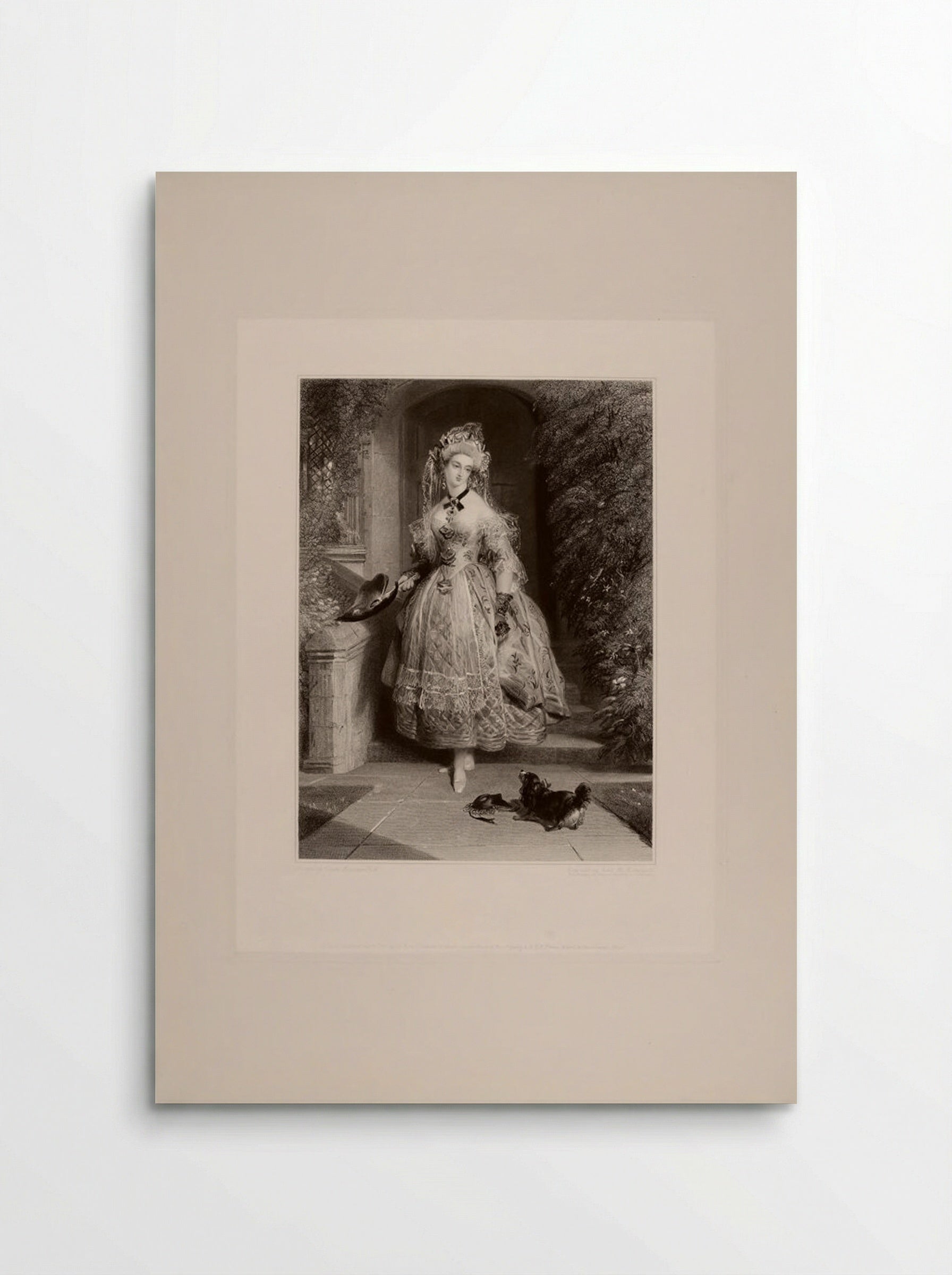 Marchioness of Abercorn as Maria (Twelfth Night) - John Henry Robinson - Poster