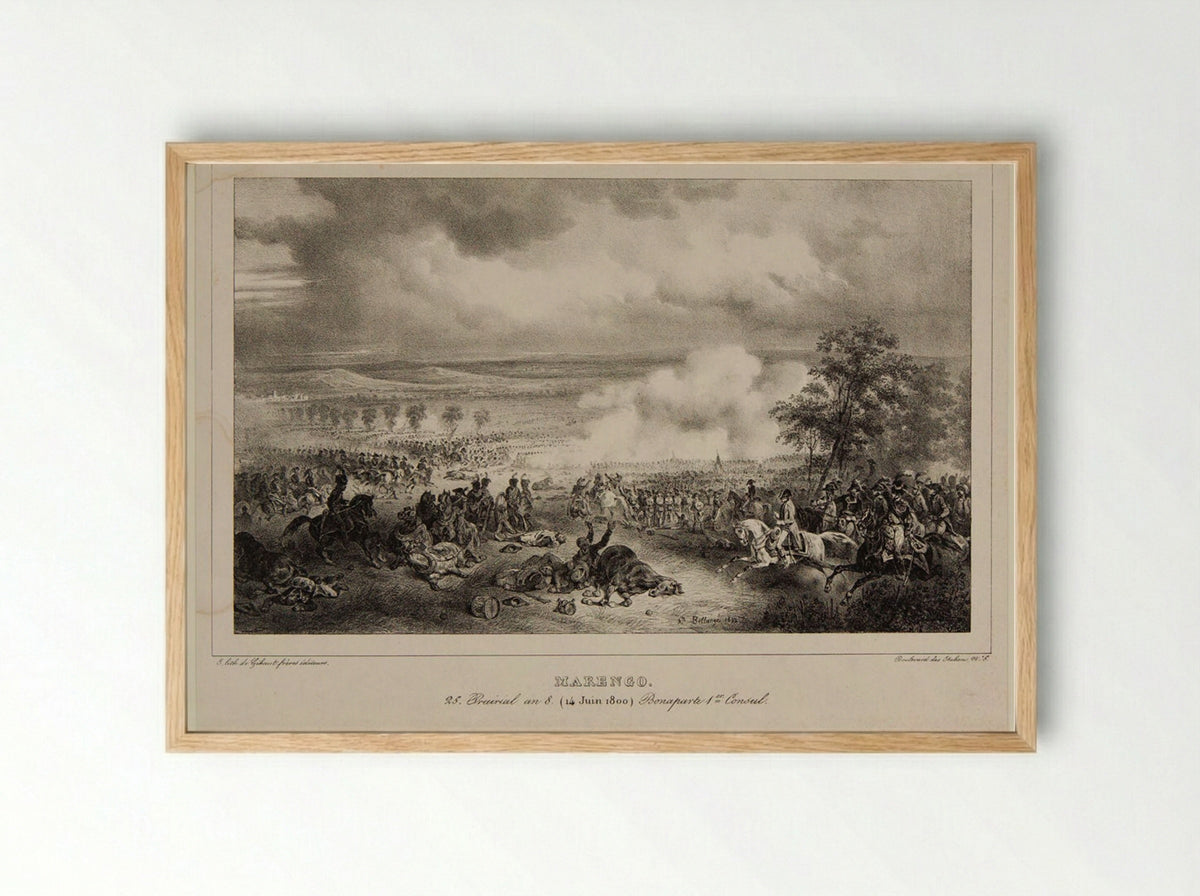 Marengo - Hippolyte Bellangé - Framed Print Wood