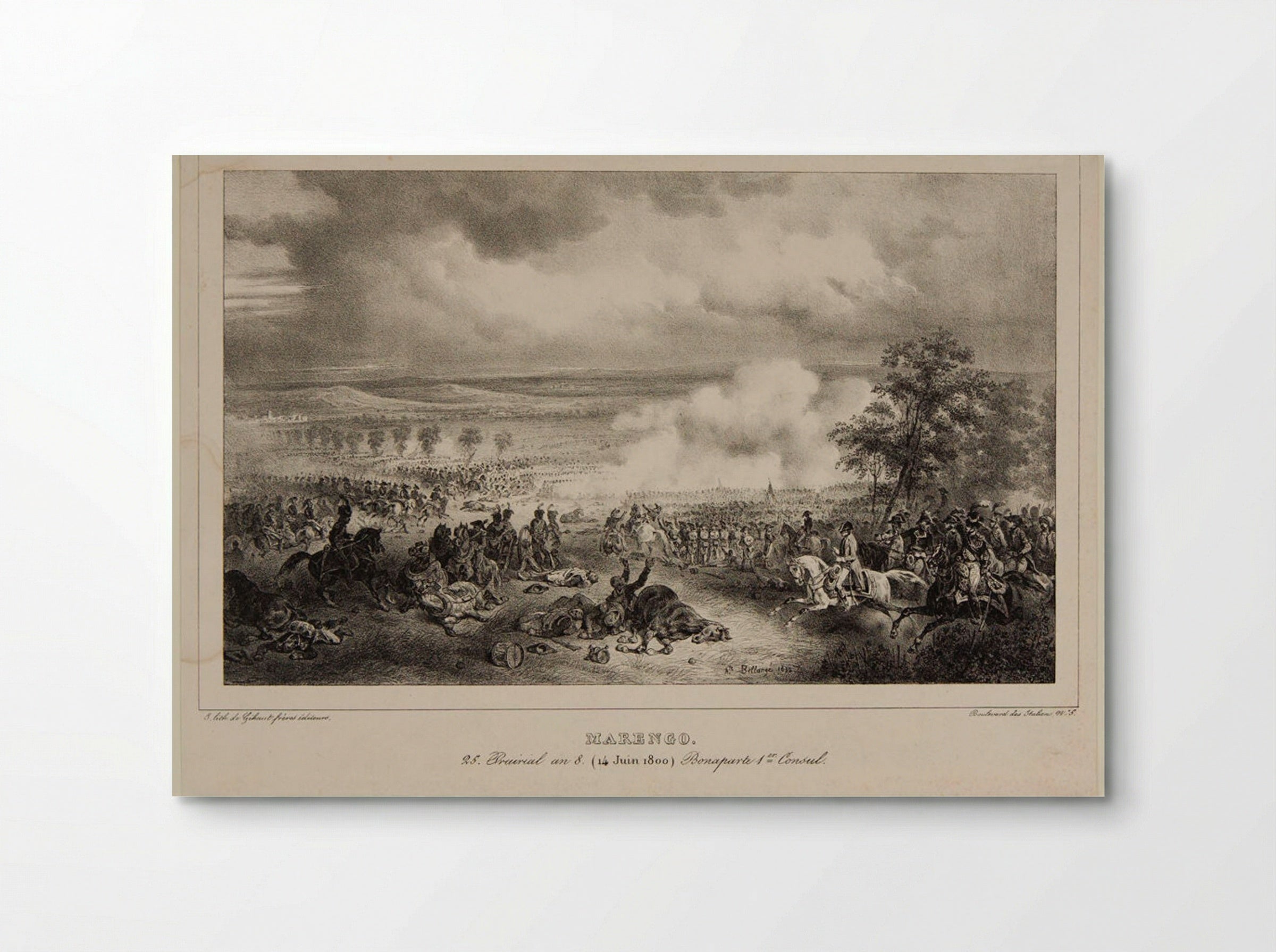 Marengo - Hippolyte Bellangé - Poster