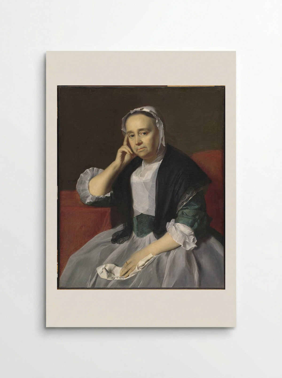 Margaret Gibbs Appleton (Mrs. Nathaniel Appleton) - John Singleton Copley - Poster