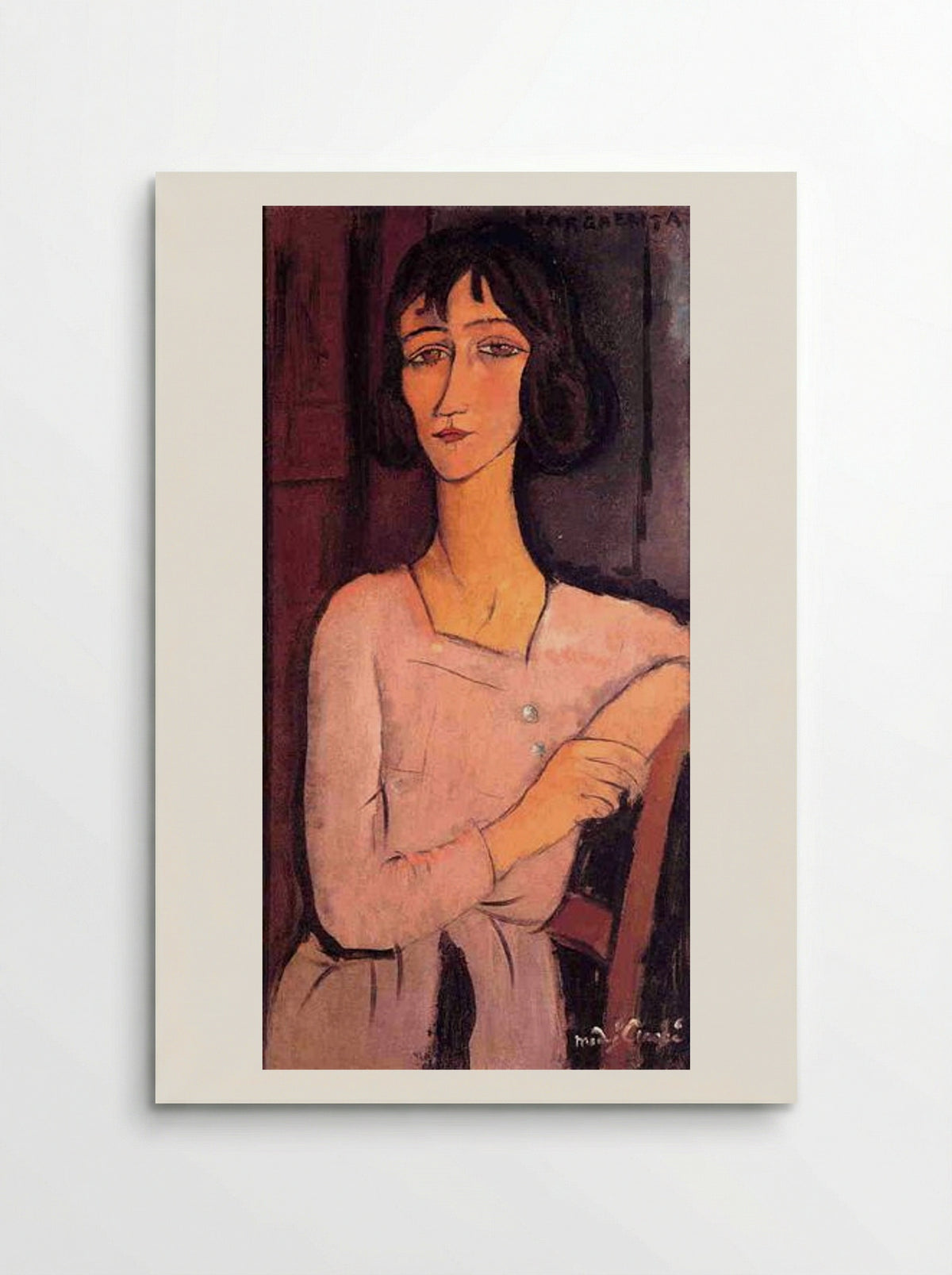 Margarita - Amedeo Modigliani - Poster
