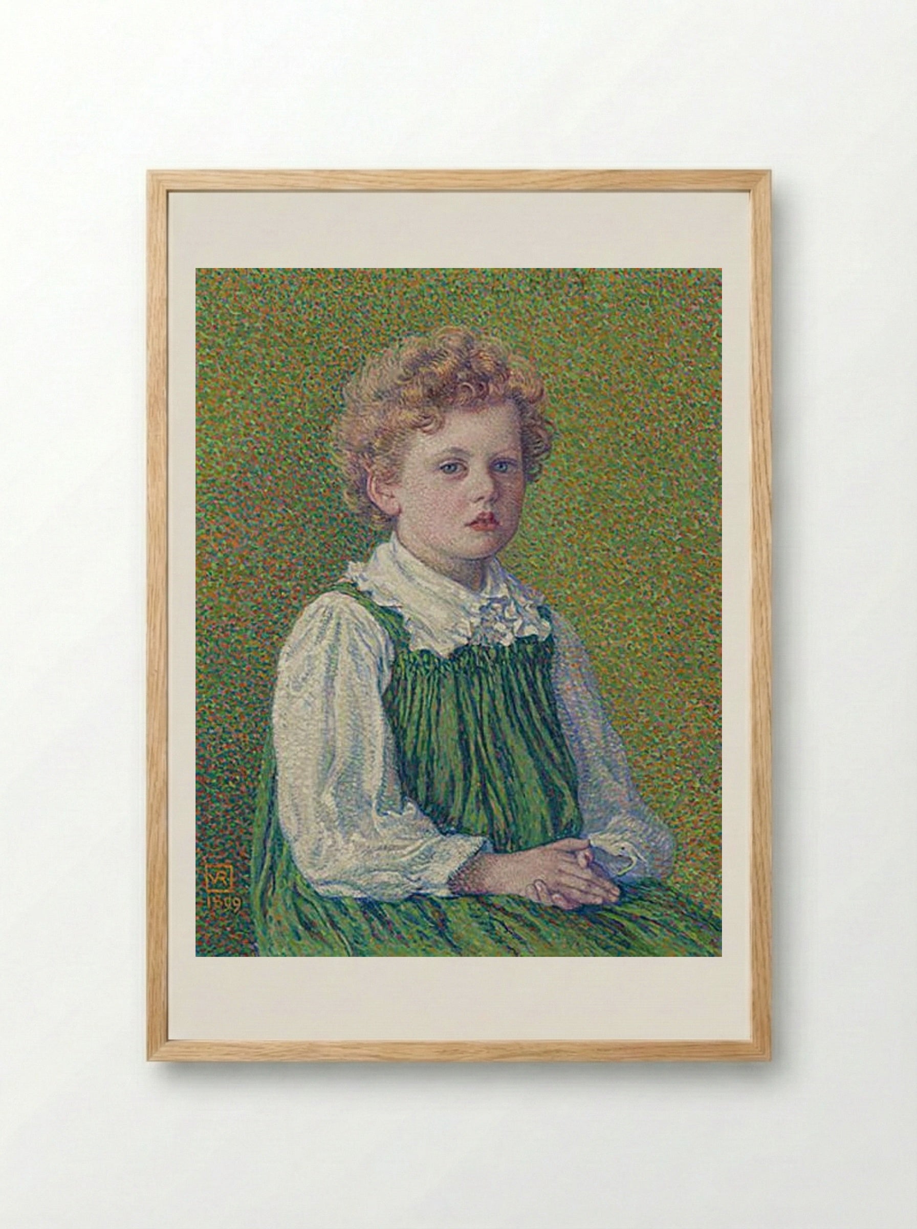 Margery - Théo van Rysselberghe - Framed Print Wood
