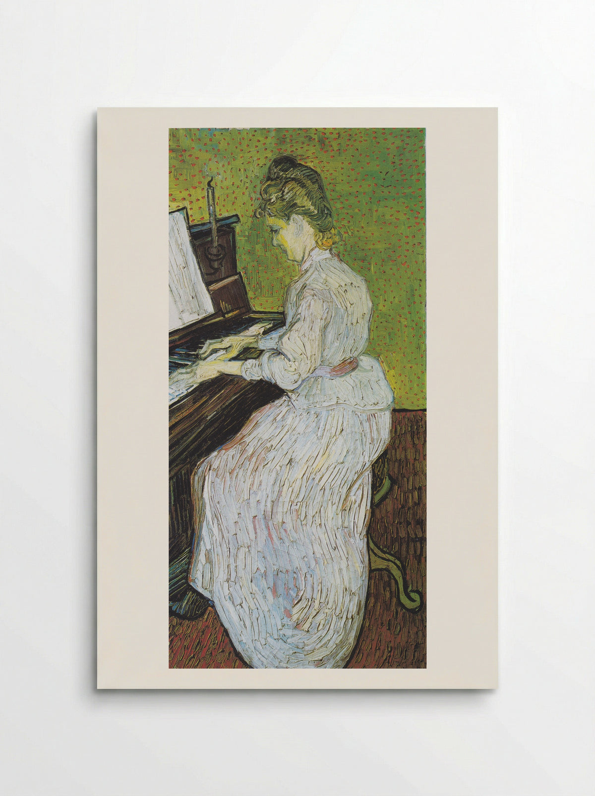 Marguerite Gachet at the Piano - Vincent van Gogh - Poster