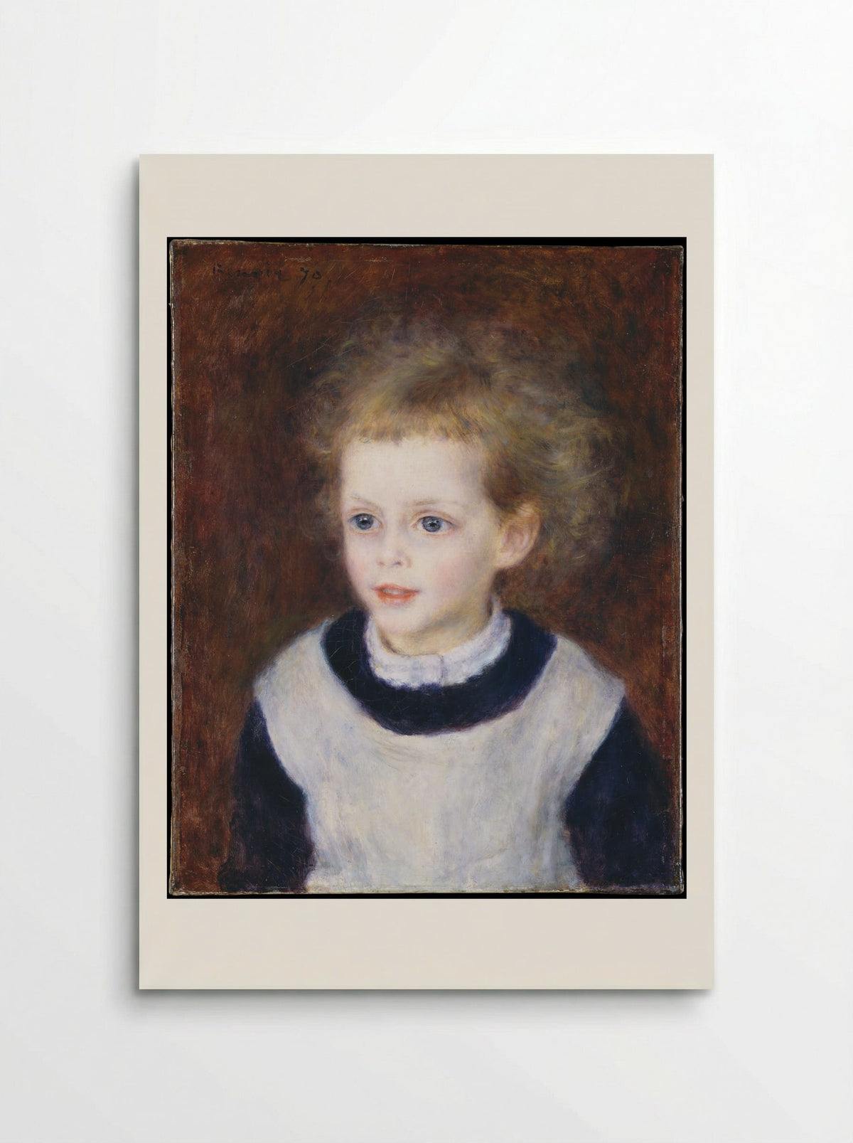Marguerite-Thérèse (Margot) Berard - Auguste Renoir - Poster