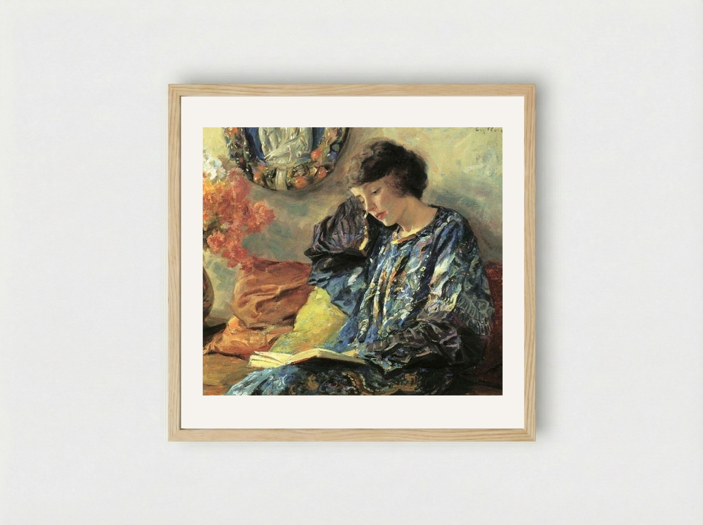 Marguerite - Guy Rose - Framed Print Wood