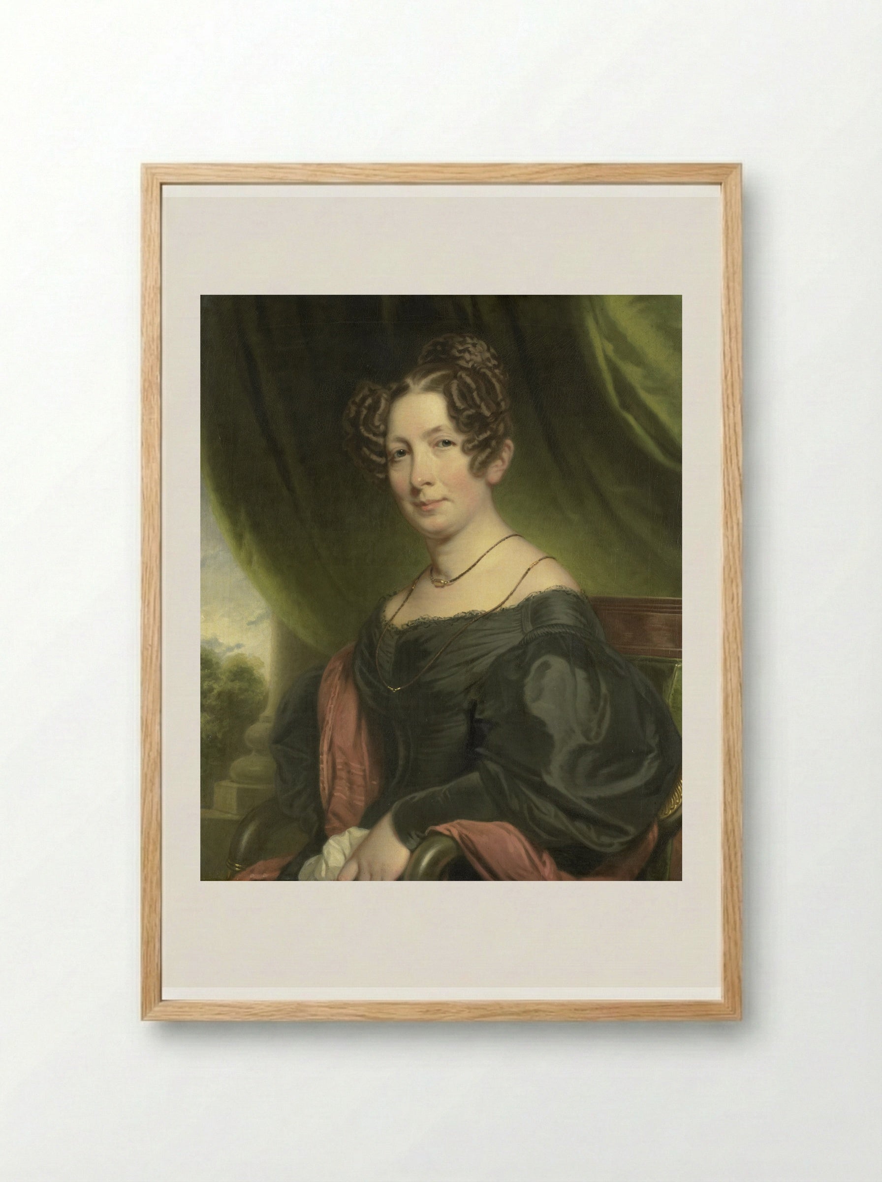Maria Antoinette Charlotte Sanderson - Charles Howard Hodges - Framed Print Wood