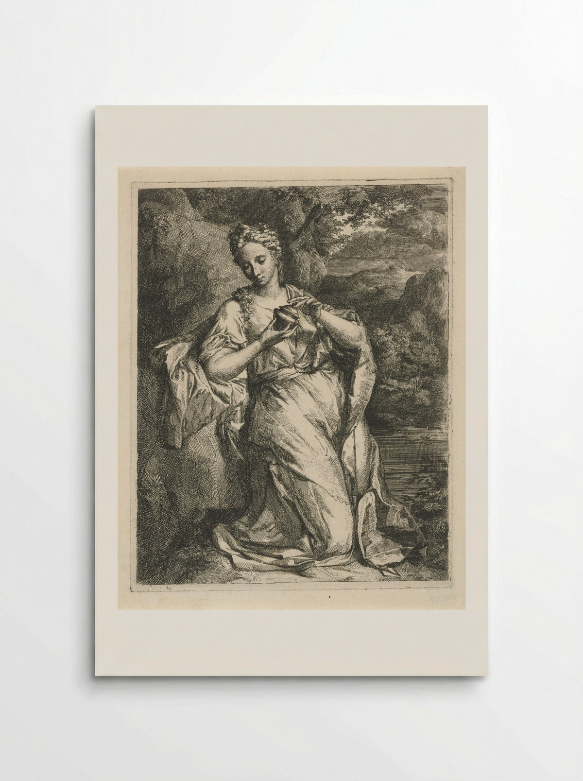 Maria Magdalena met zalfpot - Hendrik van Limborch - Poster