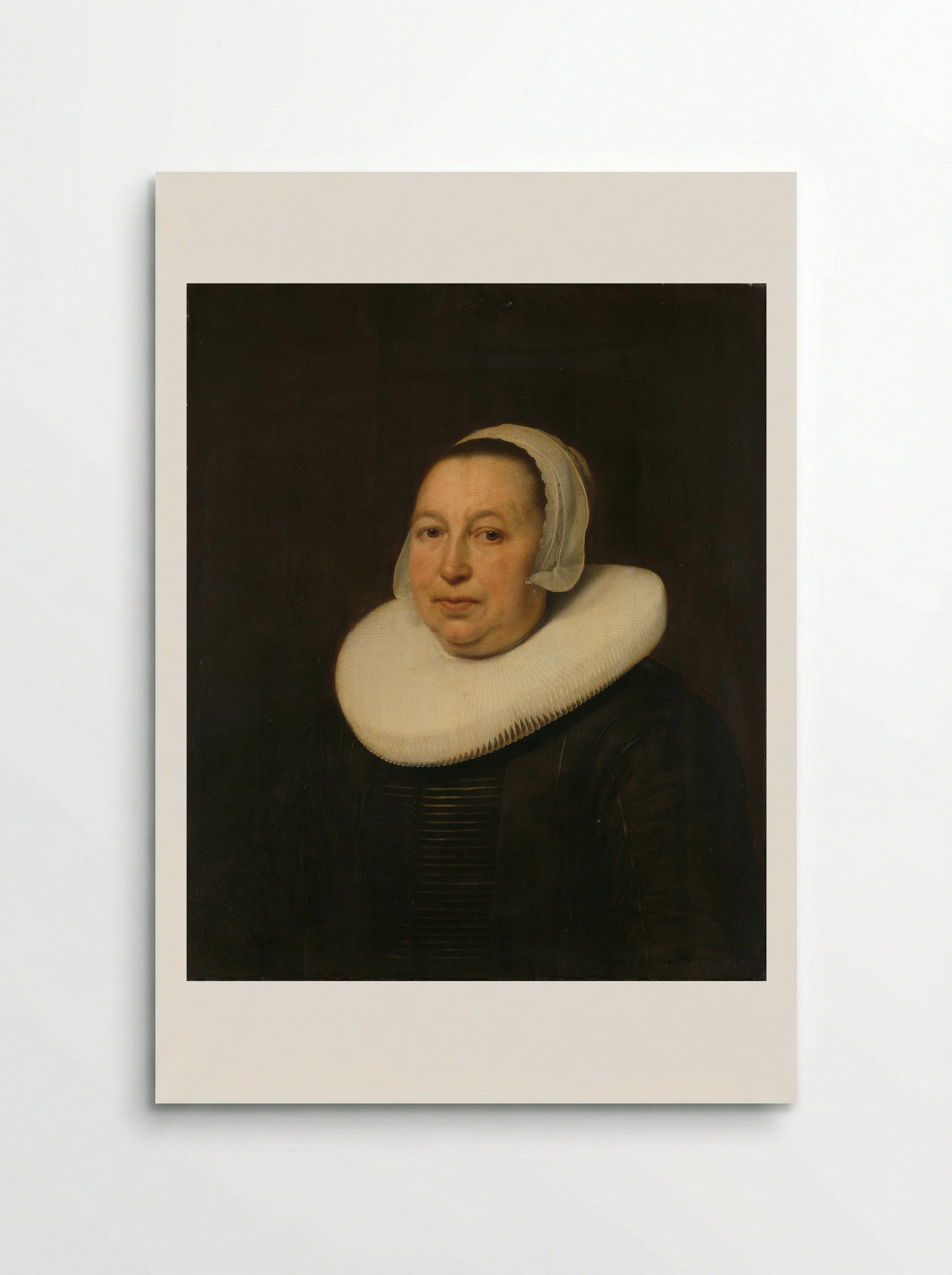 Maria Pietersdr de Leest (o. 1652), echtgenote van Samuel van Lansbergen - Bartholomeus van der Helst - Poster
