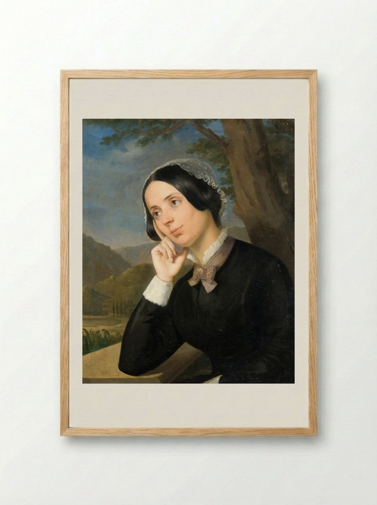 Maria Rosetti - Constantin Daniel Rosenthal - Framed Print Wood