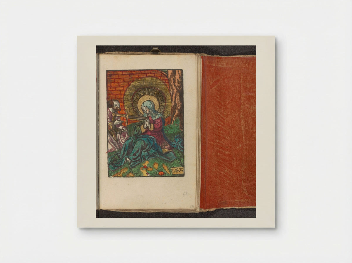 Maria als Mater Dolorosa - Doen Pietersz. - Poster