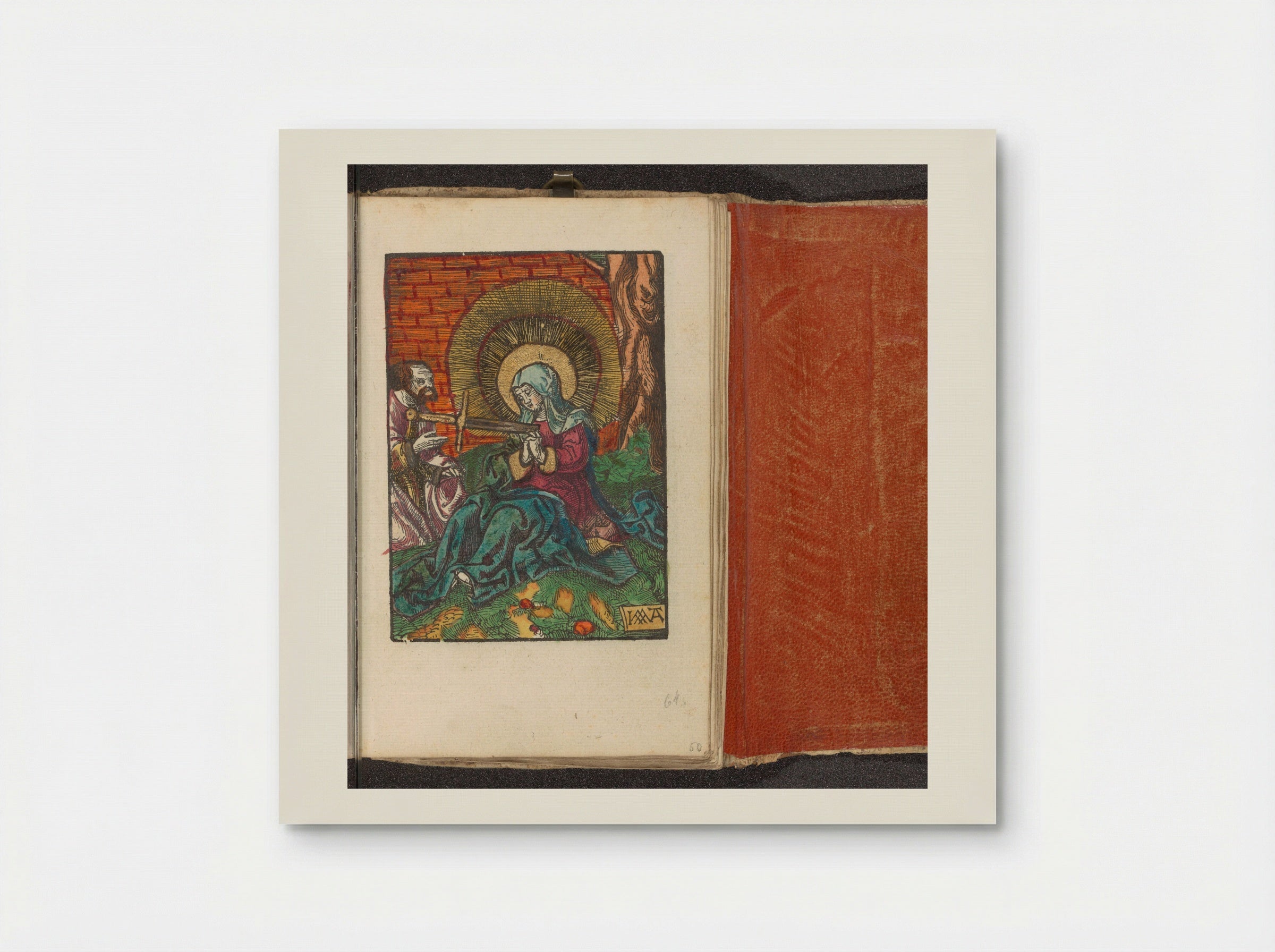 Maria als Mater Dolorosa - Doen Pietersz. - Poster