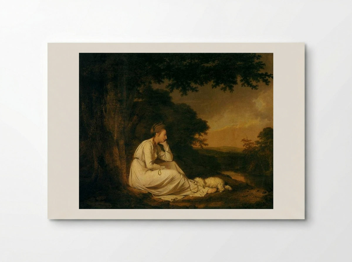 Maria, from A Sentimental Journey - Joseph Wright of Derby - Poster