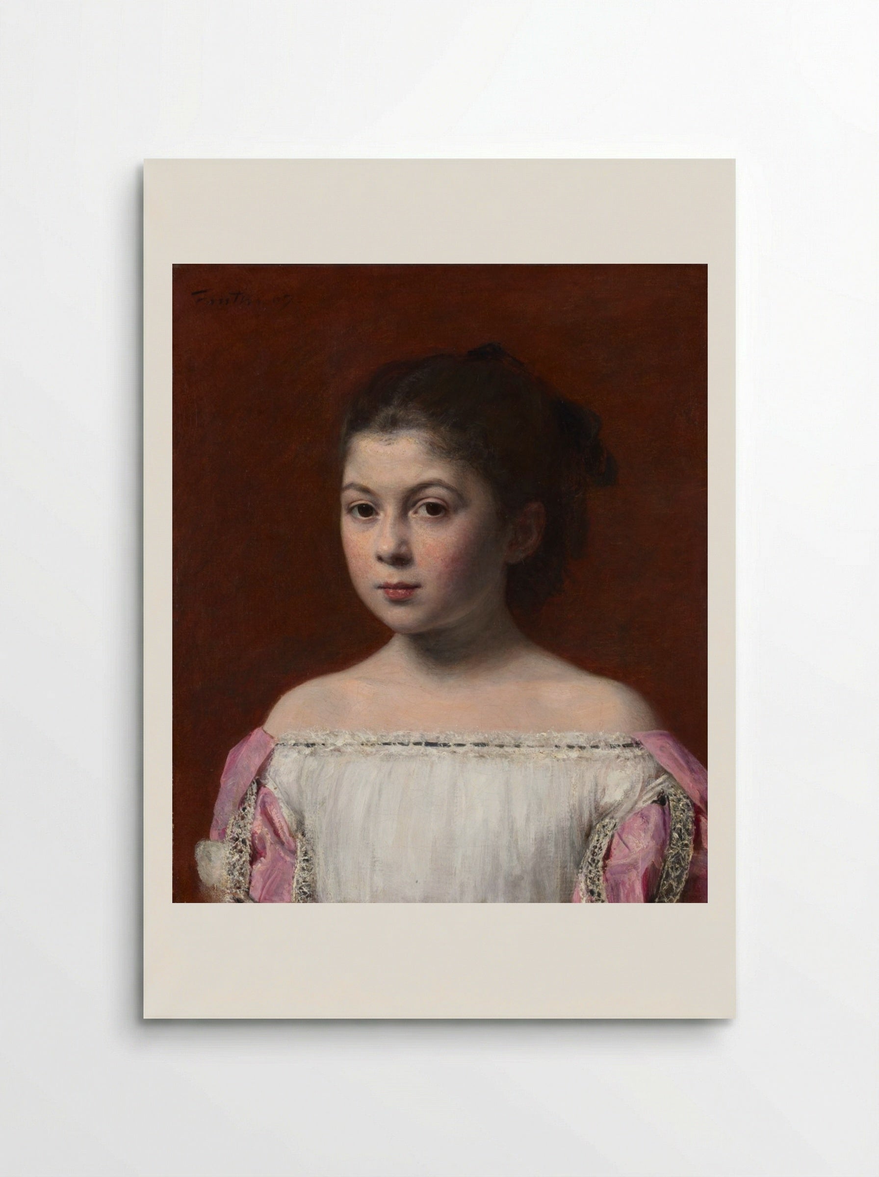 Marie-Yolande de Fitz-James - Henri Fantin-Latour - Poster