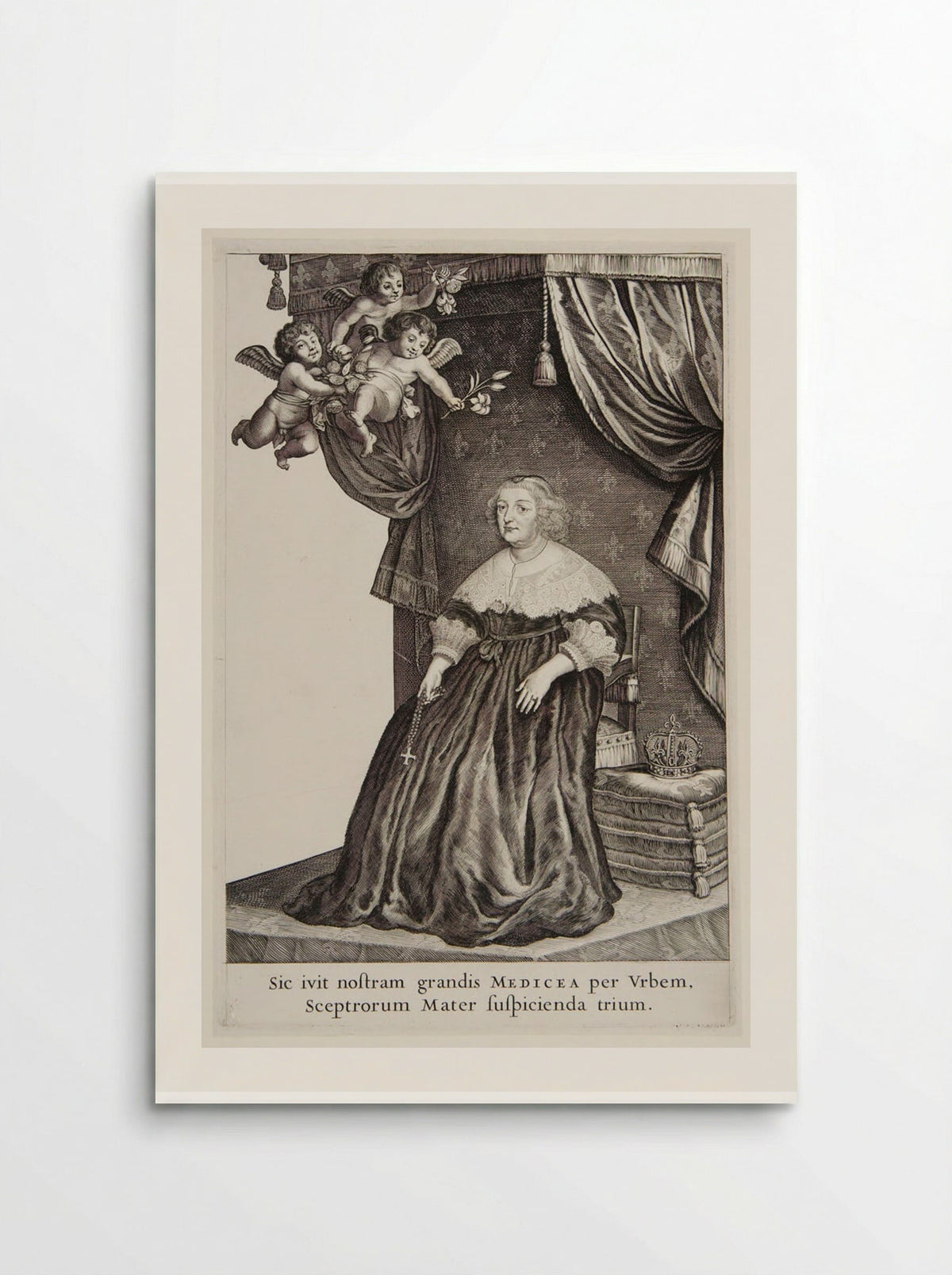 Marie de' Medici - Salomon Savery - Poster