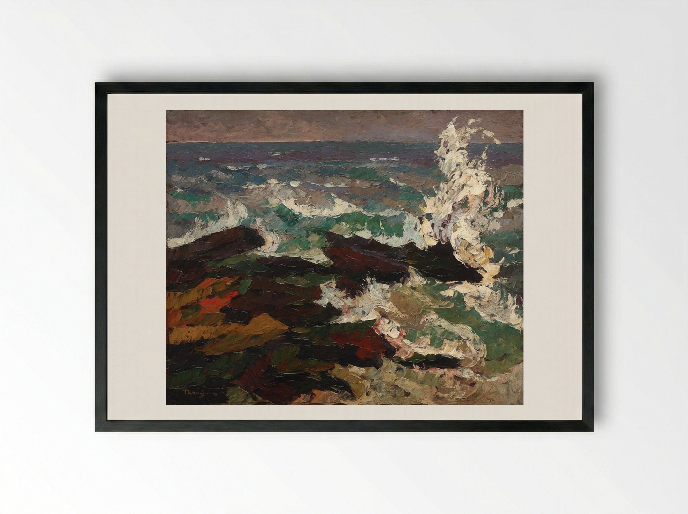 Marina - Ion Theodorescu-Sion - Framed Print Black