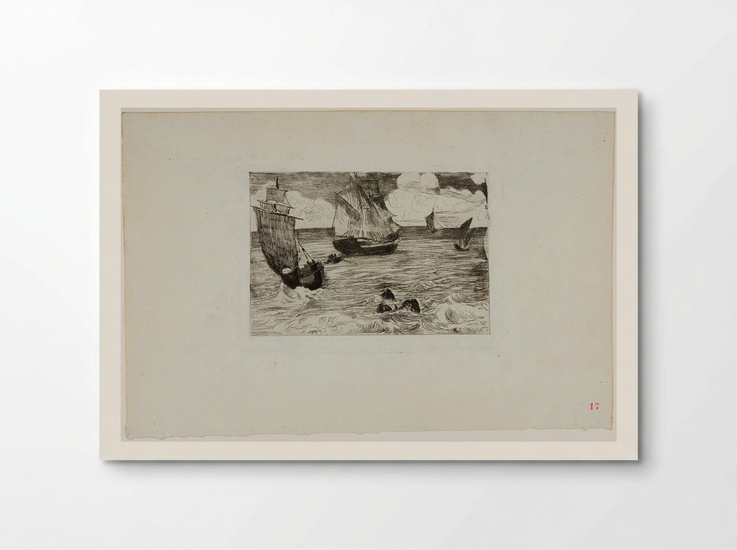 Marine - Édouard Manet - Poster