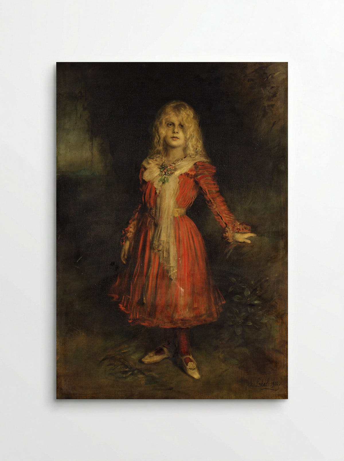 Marion Lenbach (1892–1947), the Artist's Daughter - Franz von Lenbach - Poster