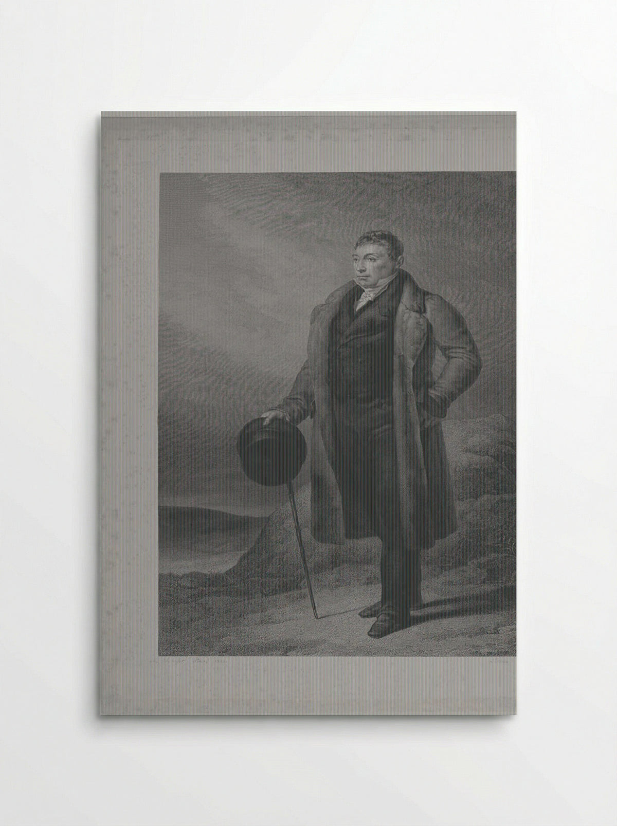 Marquis de Lafayette - Jean Marie Leroux - Poster