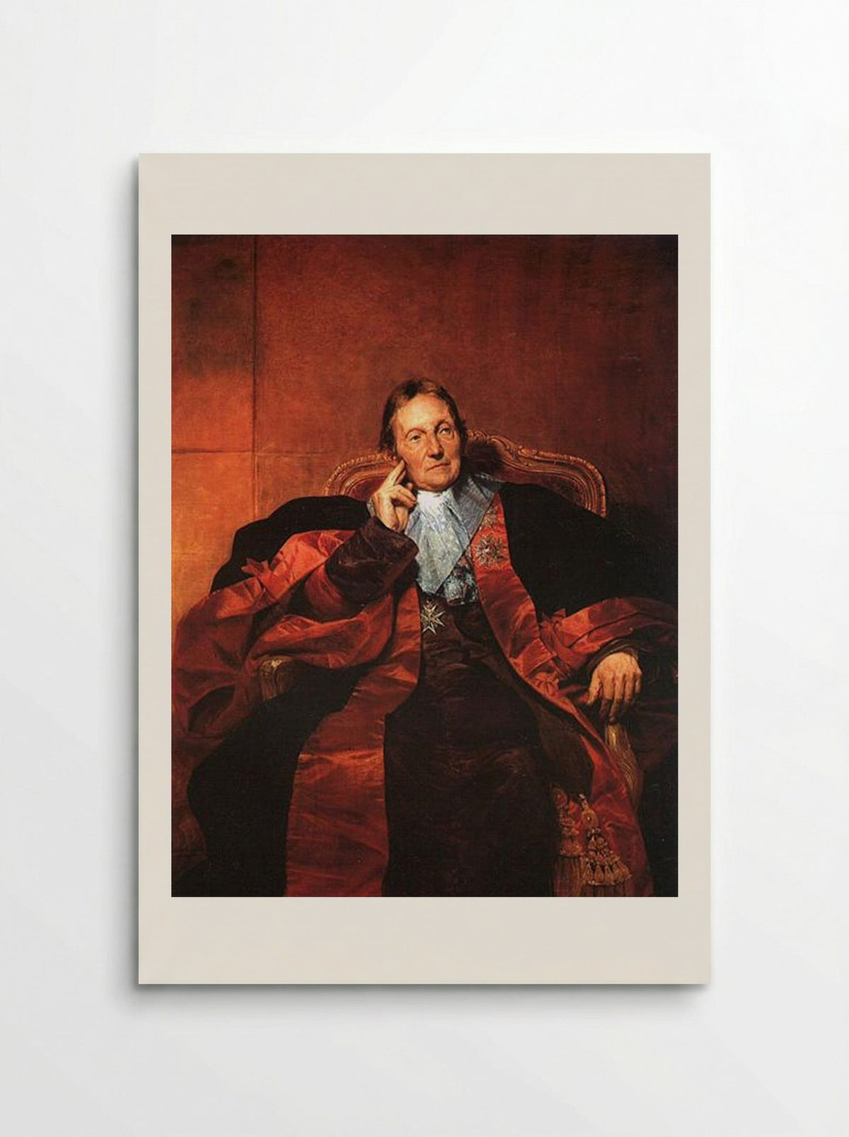 Marquis de Pastoret - Paul Delaroche - Poster