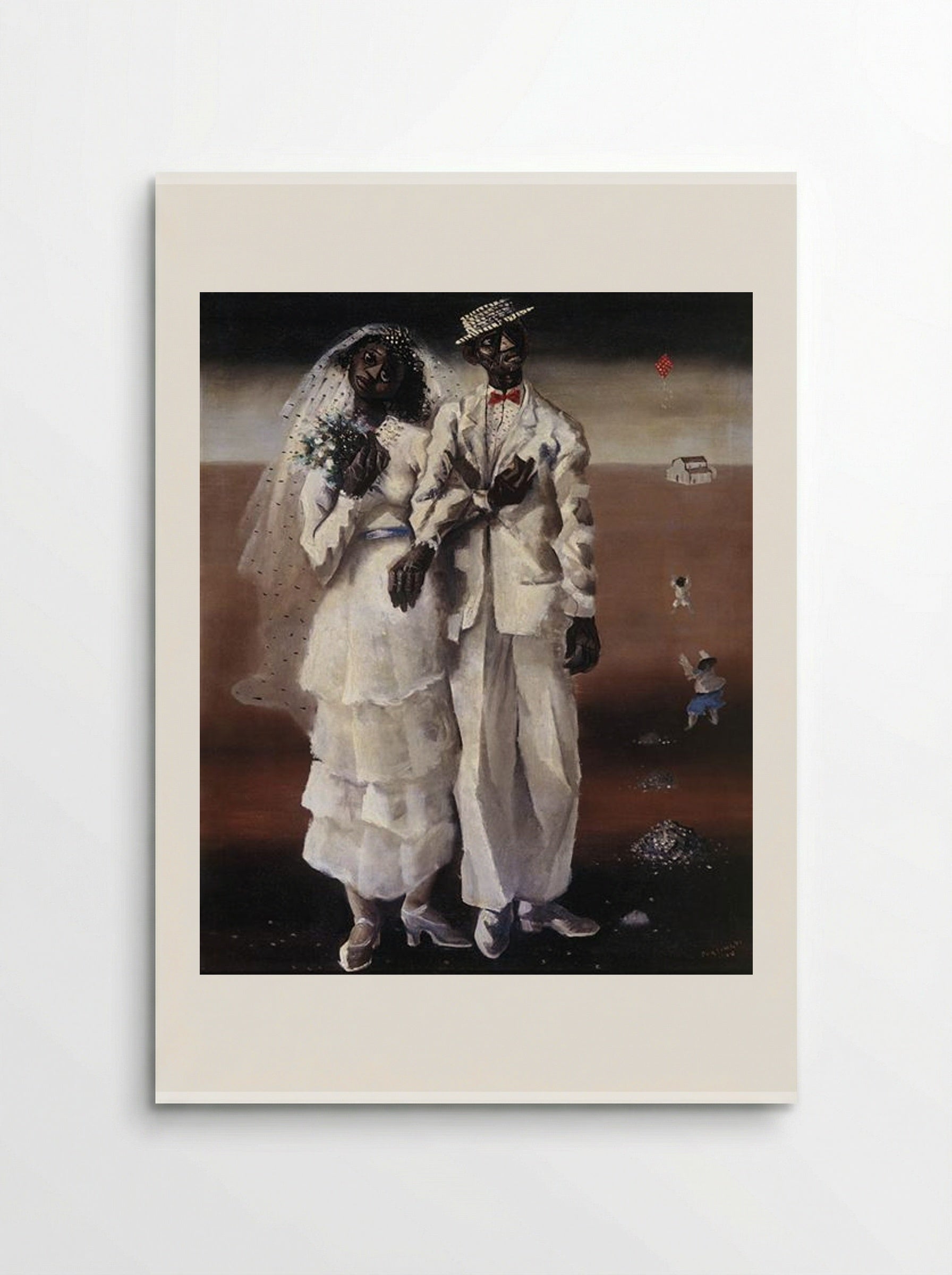 Marriage on the Farm - Candido Portinari - Poster