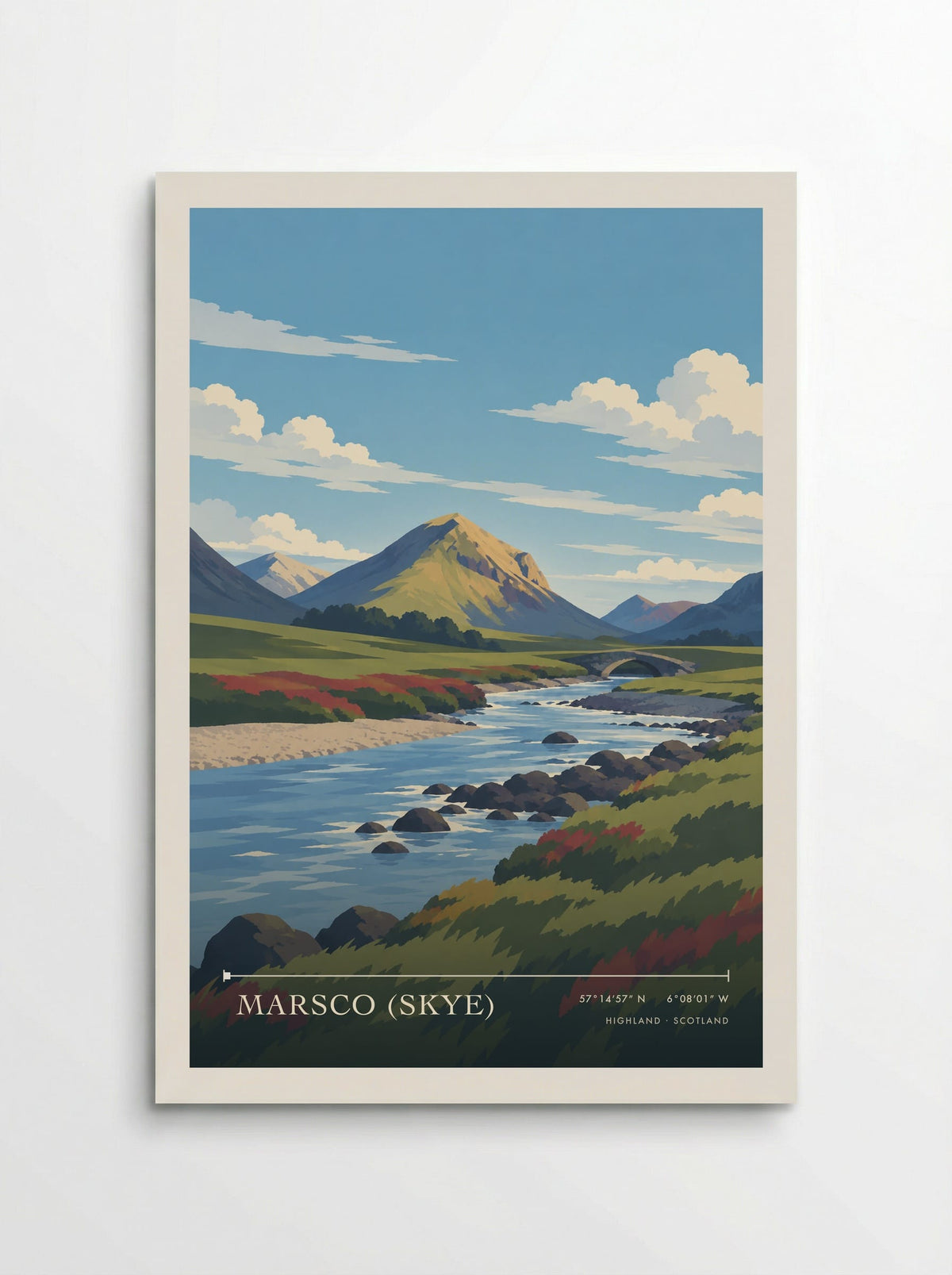 Marsco (Skye), Highland | Travel Poster - Poster