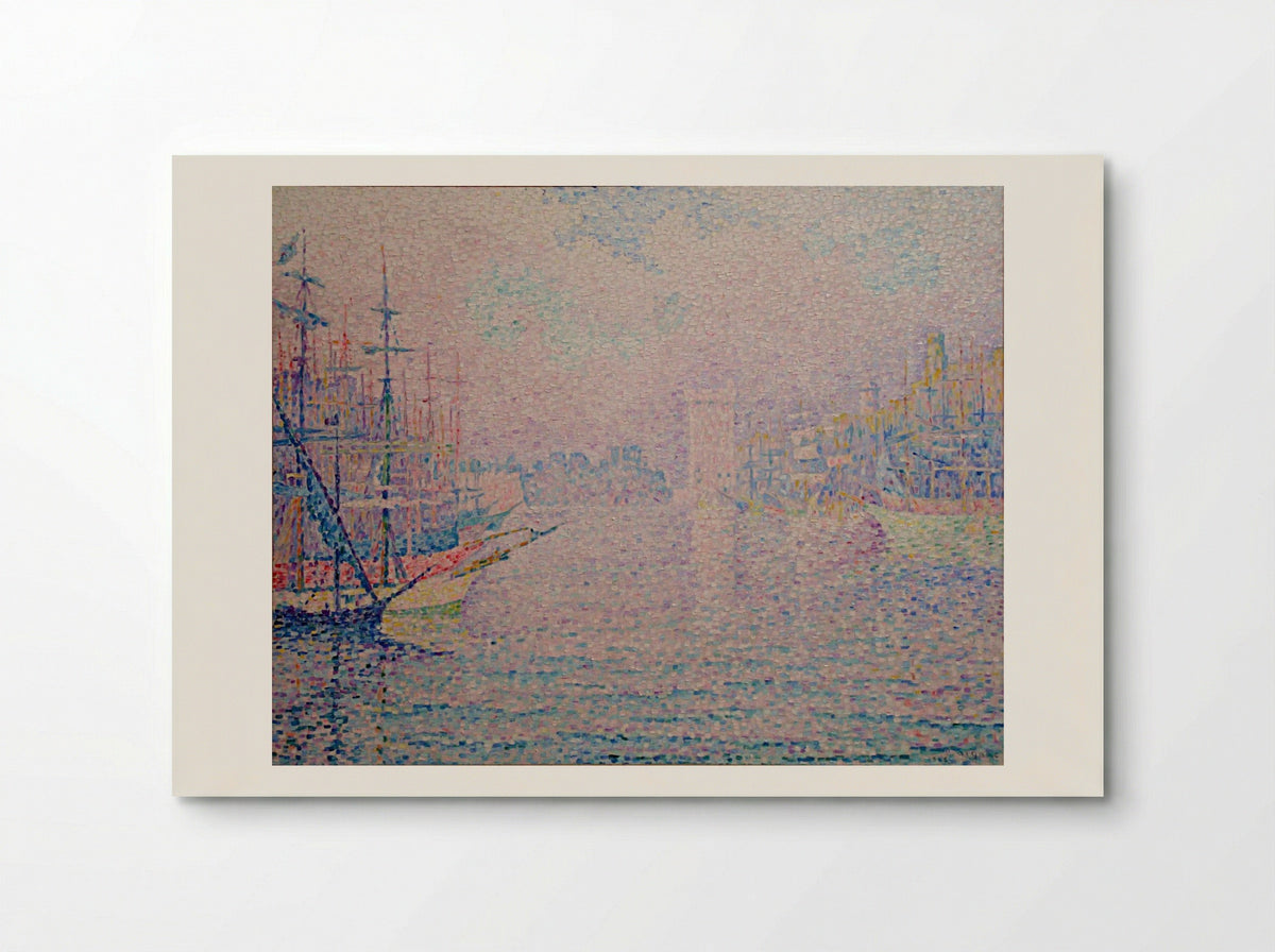 Marseille, an Old Port - Paul Signac - Poster