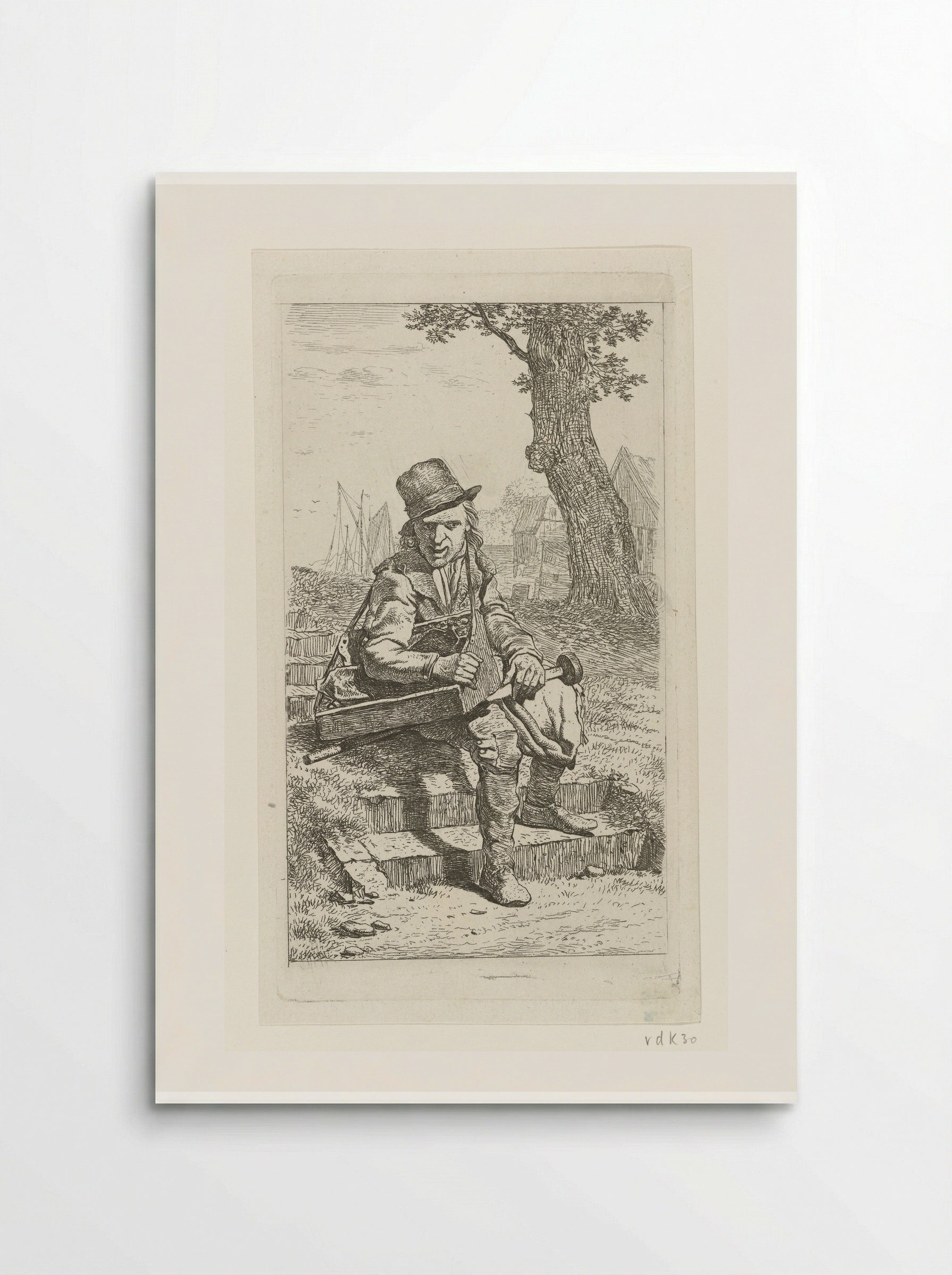 Marskramer Mal Jantje - Wouter Johannes van Troostwijk - Poster