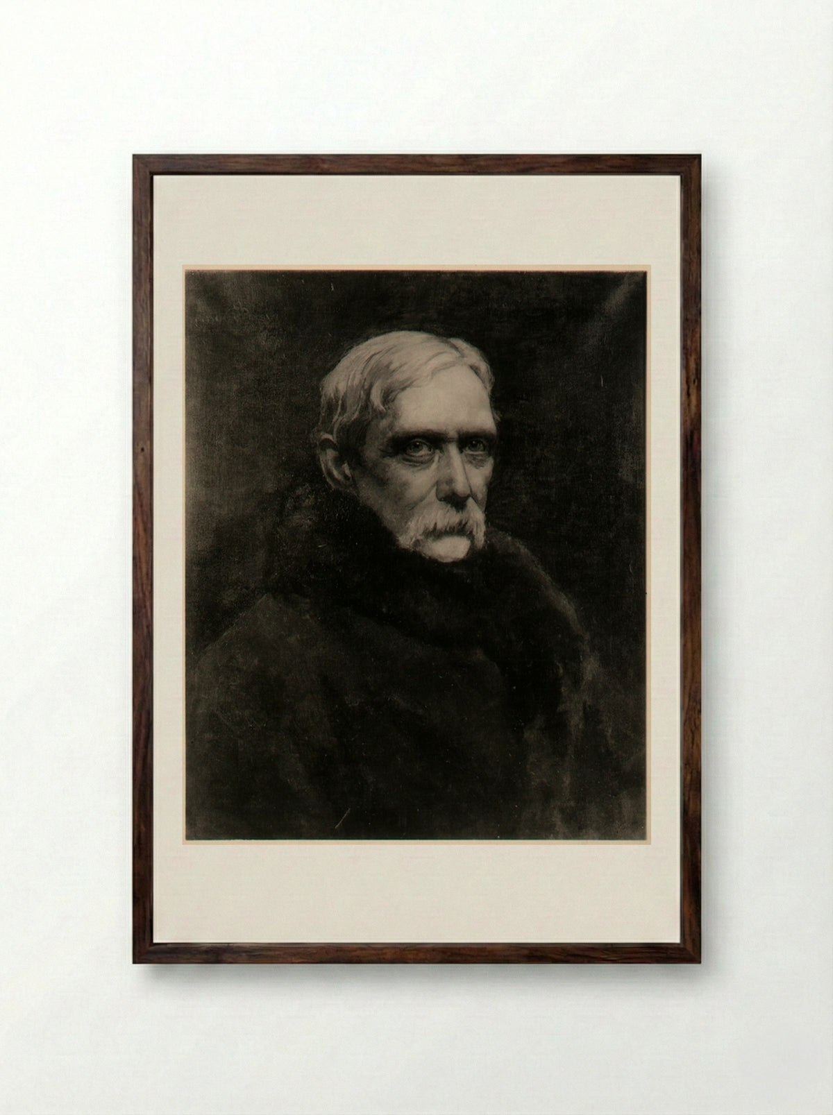 Martin Brimmer - Sarah Wyman Whitman - Framed Print Dark Wood