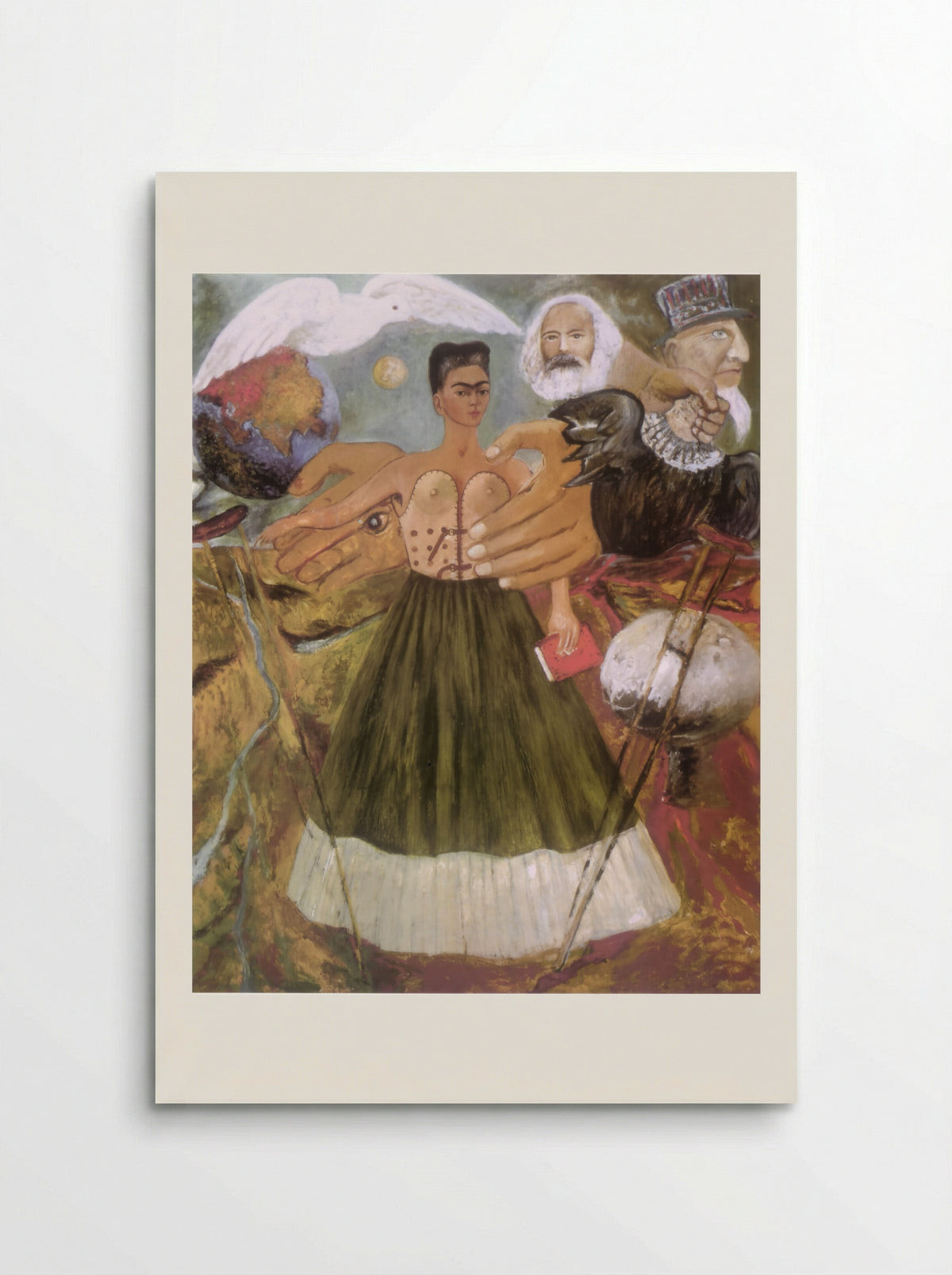 Marxism Will Give Health to the Sick - Frida Kahlo - Poster