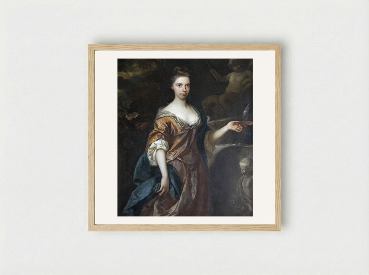 Mary Lake - John Riley - Framed Print Wood